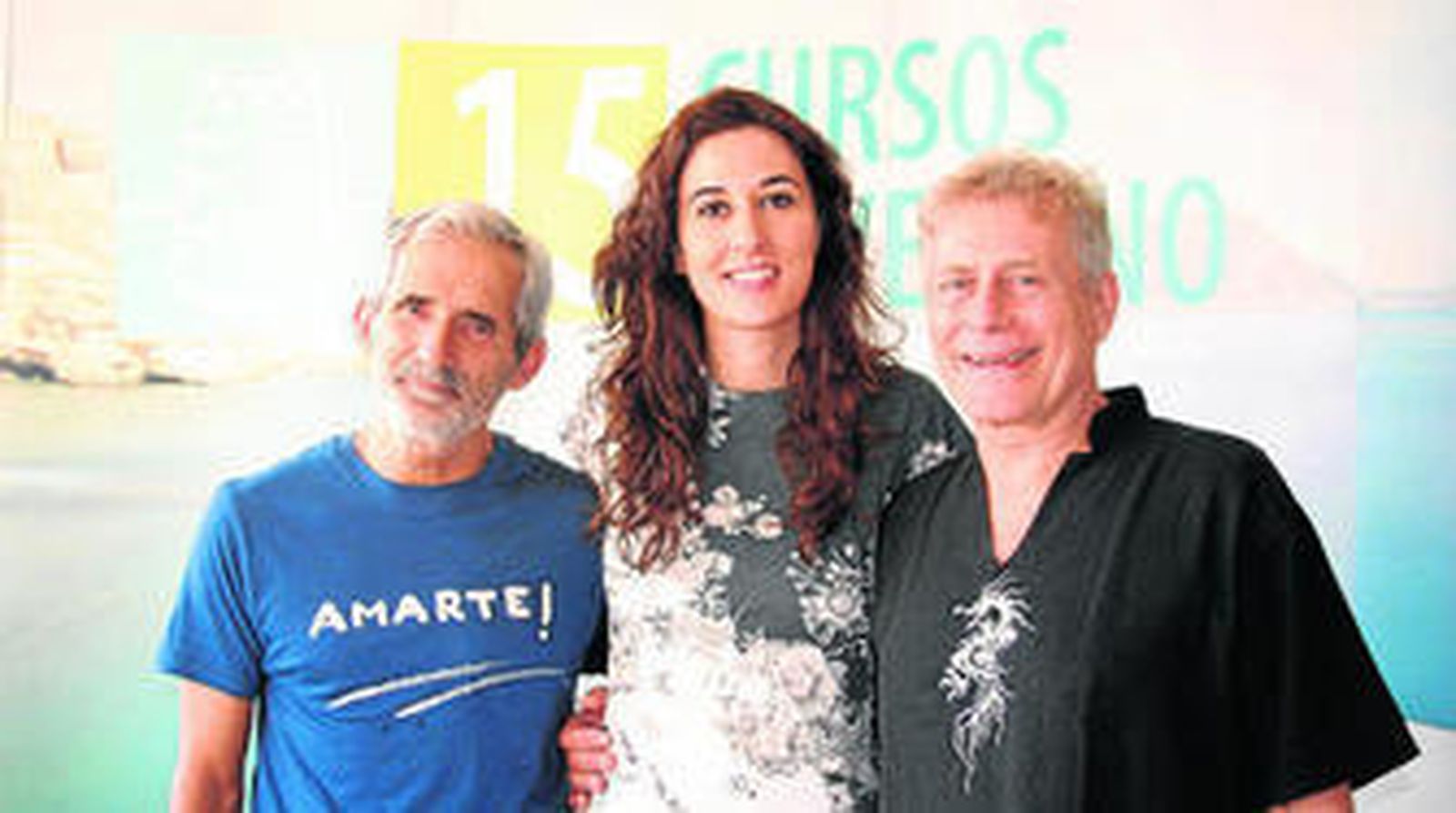 Francisco Pedro Torres, Laura Sánchez y Ronald Fuchs, ponentes del curso