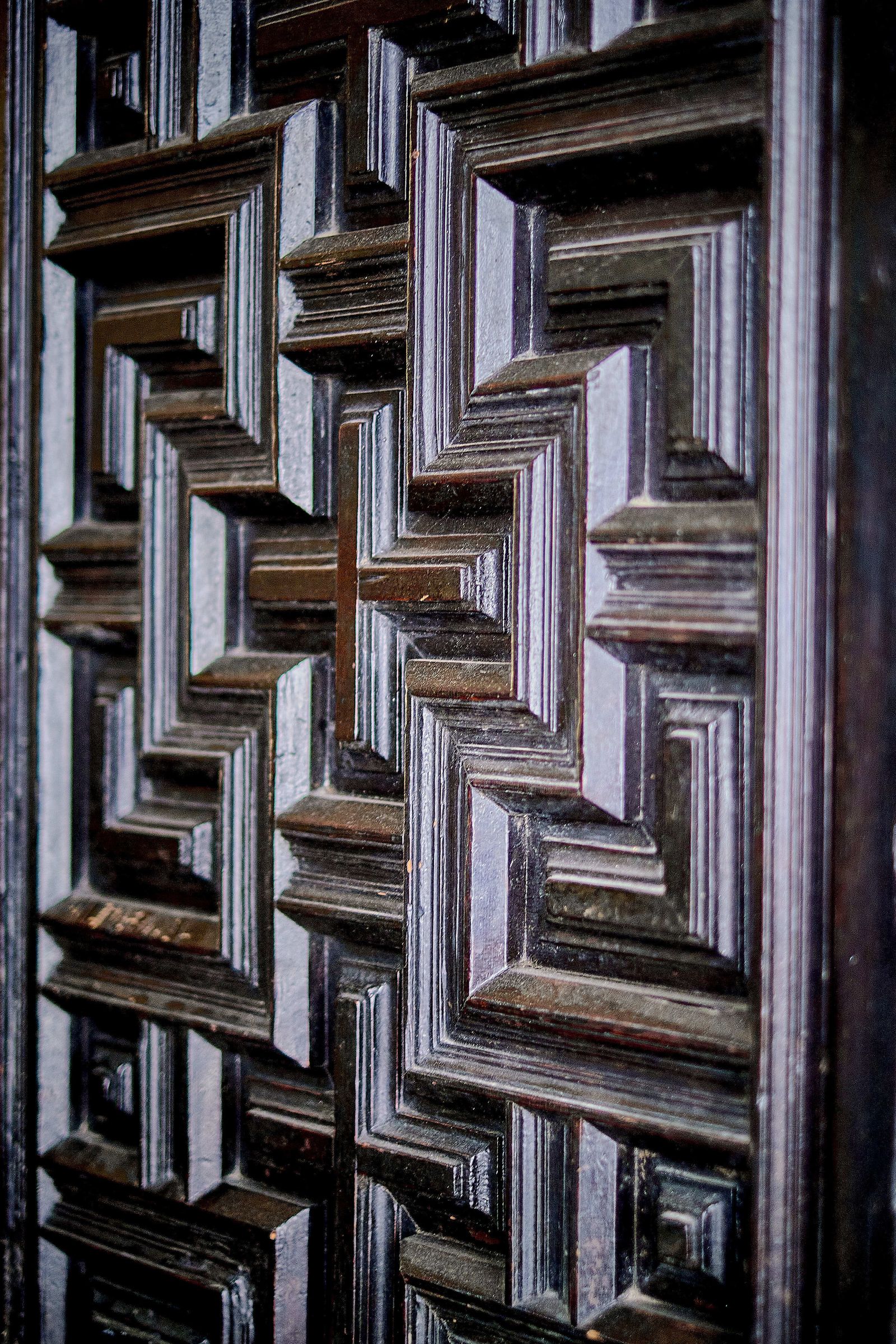 Interior de la finca en Antonio López 7.