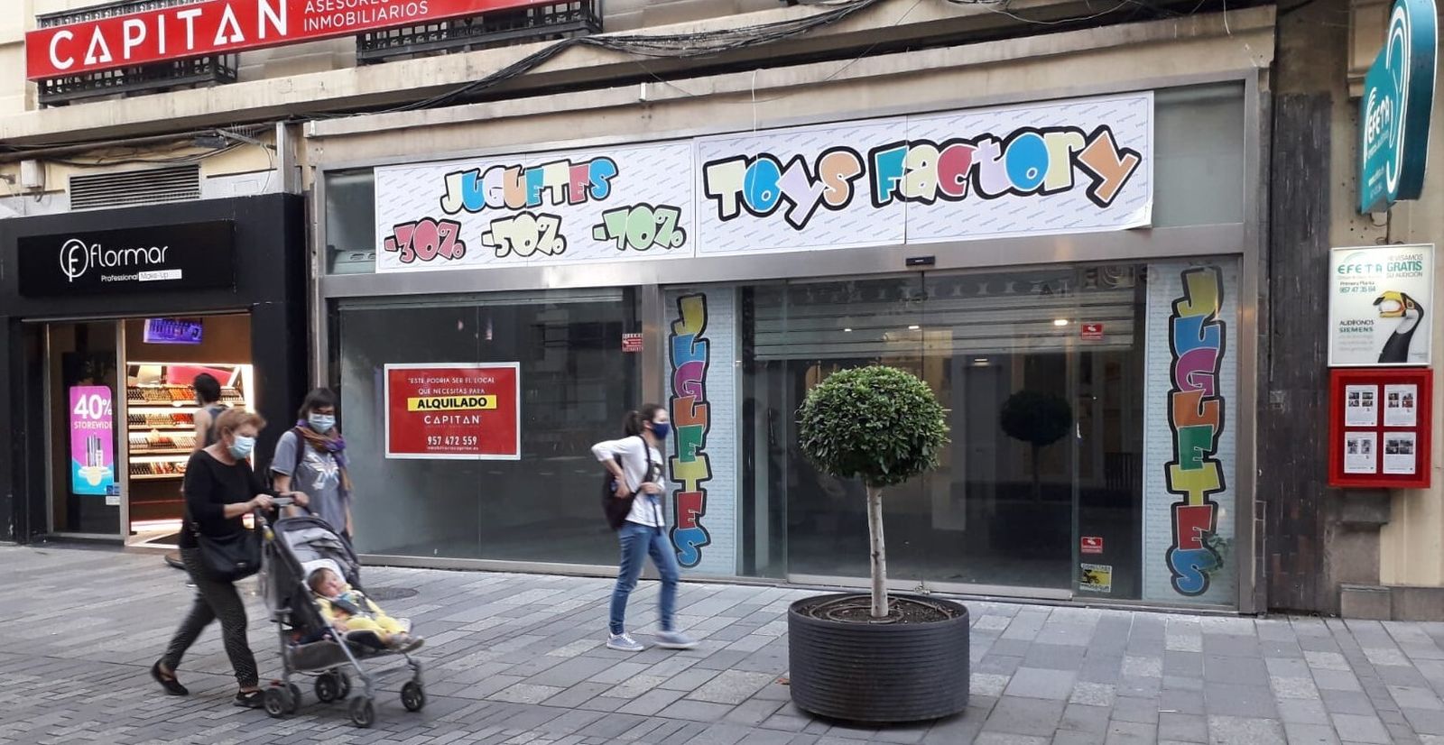 El local en Cruz Conde que ha alquilado el club blanquiverde.