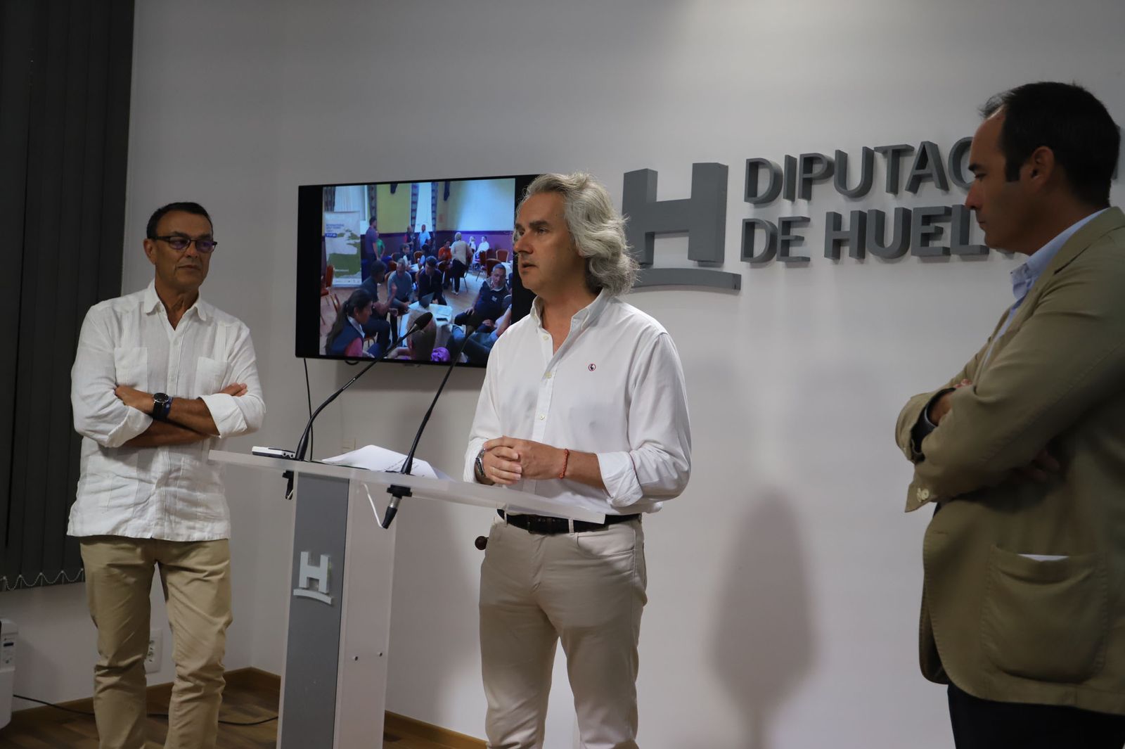 Ignacio Caraballo, Daniel Navarro y Kostka Hornos.