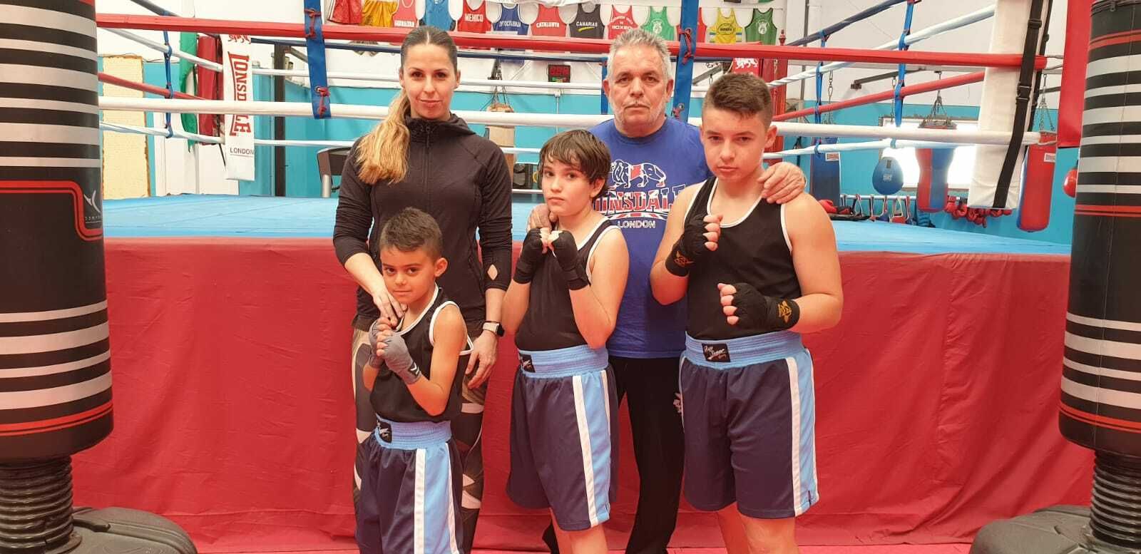 Los cinco integrantes del Sung Lara que acuden al Campeonato de Andalucía