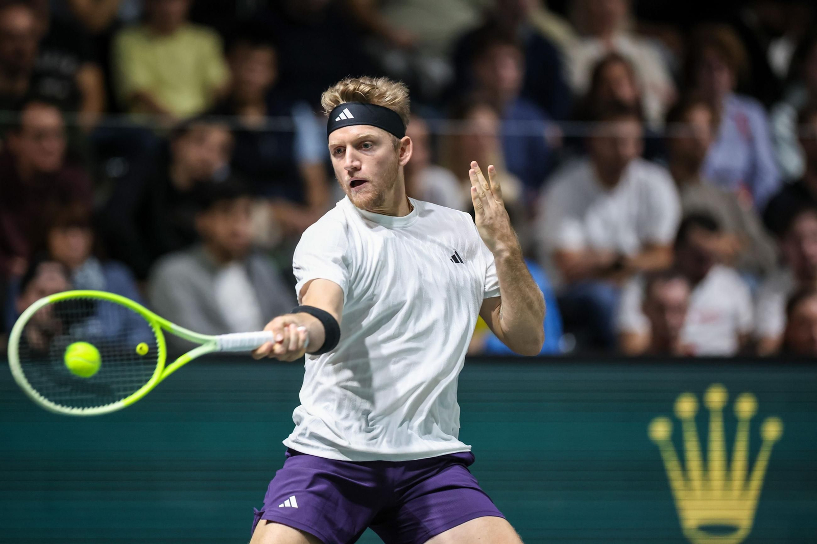 Alejandro Davidovich-Arthur Cazaux del Masters 1000 de París, en fotos