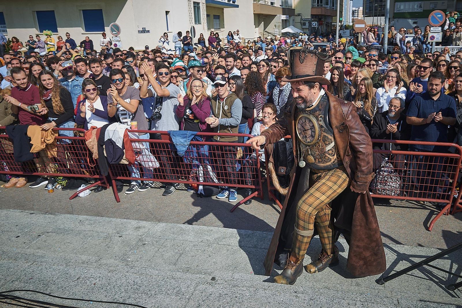 Las imágenes de la Batalla de Coplas y el carrusel de la Viña