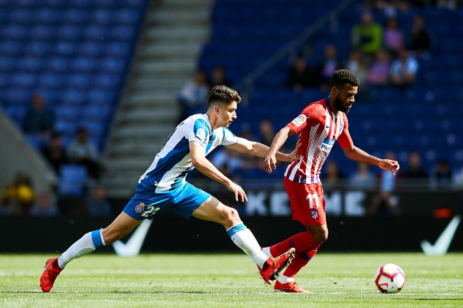 El Espanyol-Atlético, en imágenes