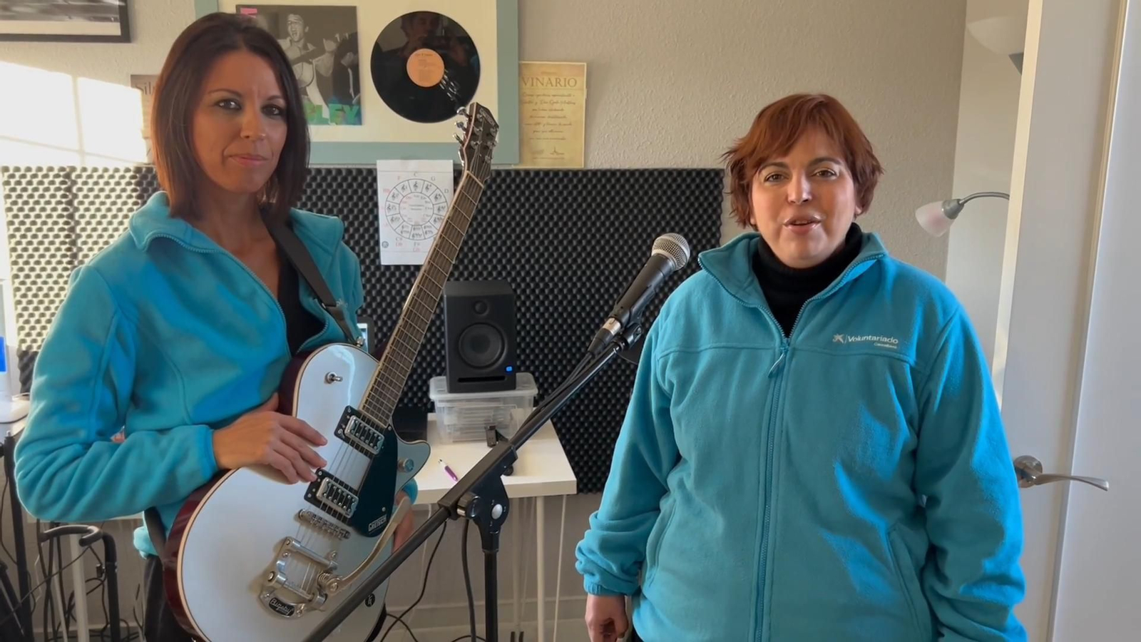 Desi Ojeda y Rosanna Franzese forman el grupo Siluetas.