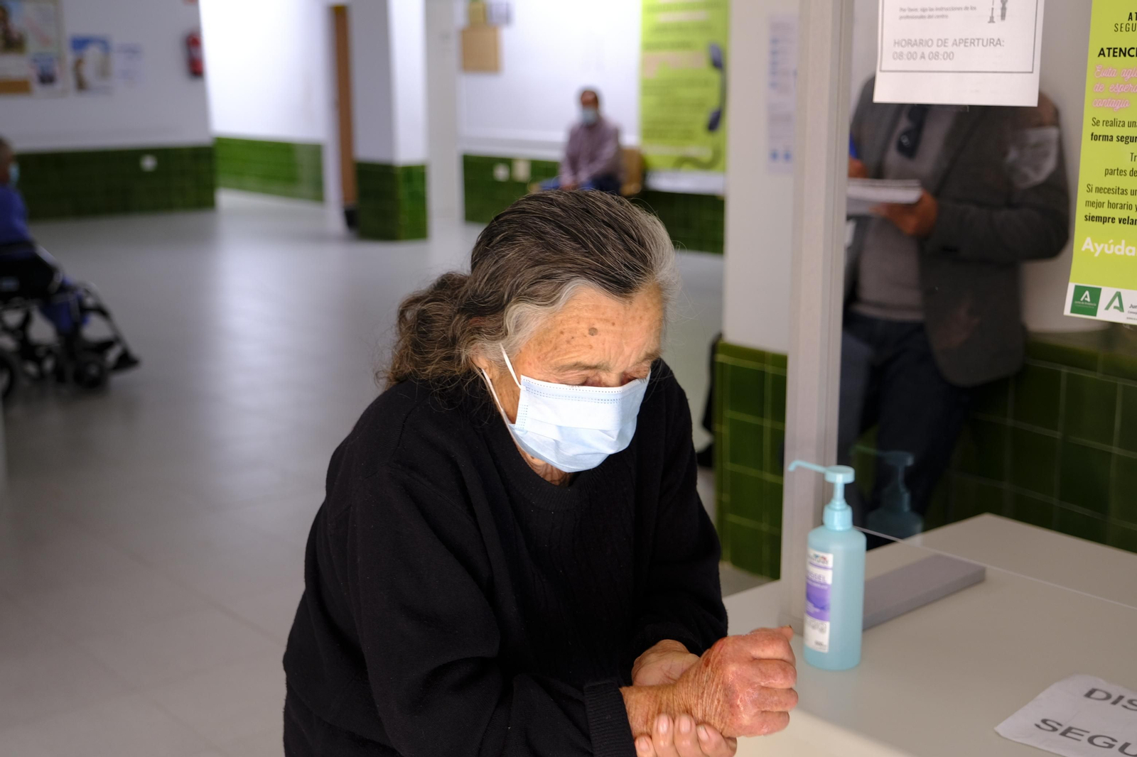 Fotogalería vacunación COVID-19 en Sorbas y Tabernas. Almería