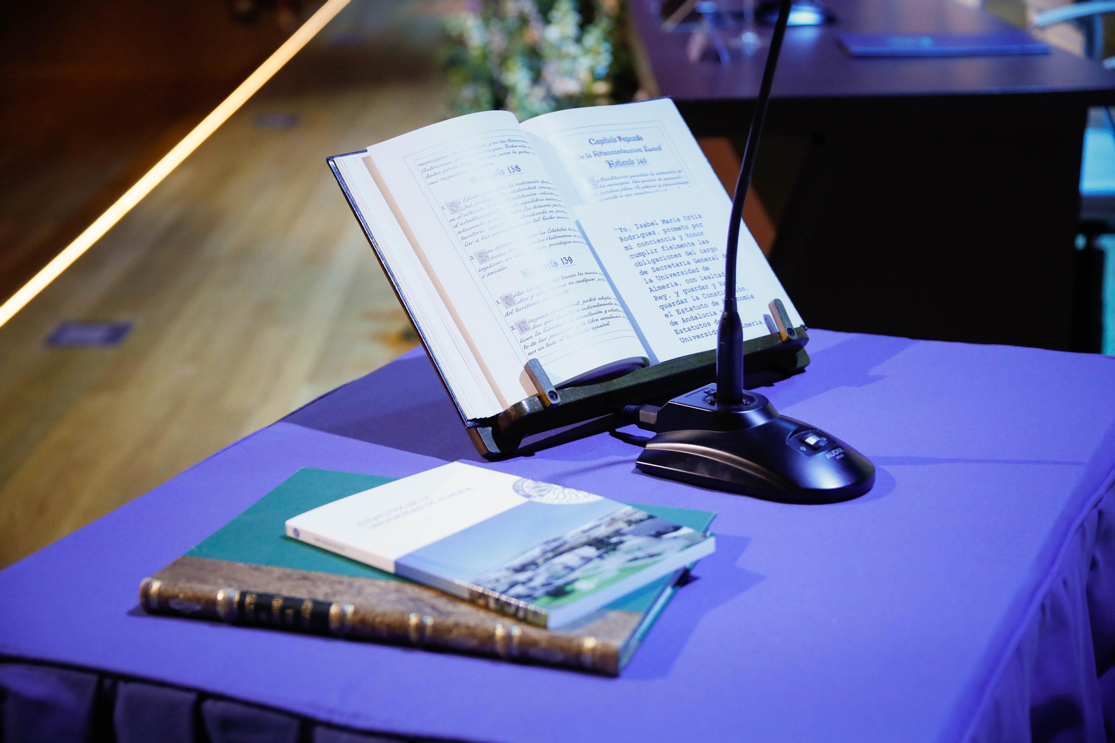 Las imágenes de la Investidura de José Céspedes como rector de la UAL