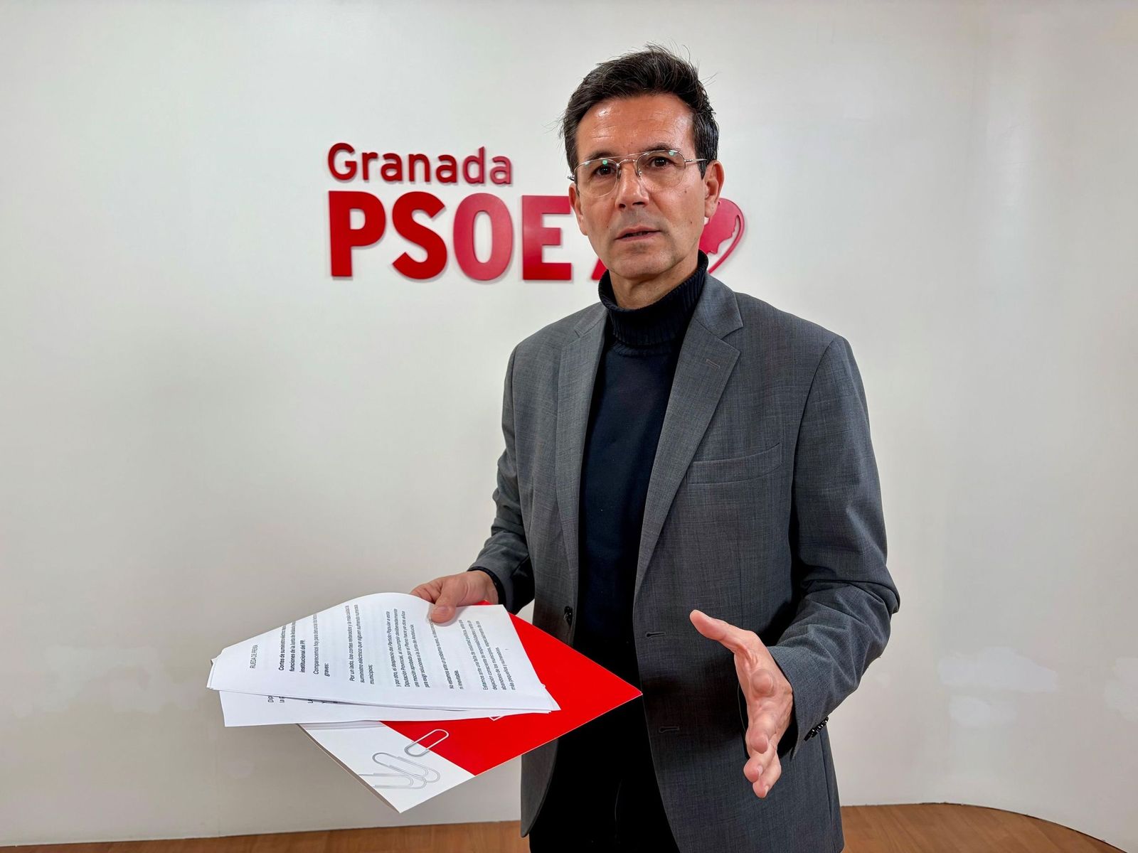 El diputado provincial del PSOE de Granada, Paco Cuenca