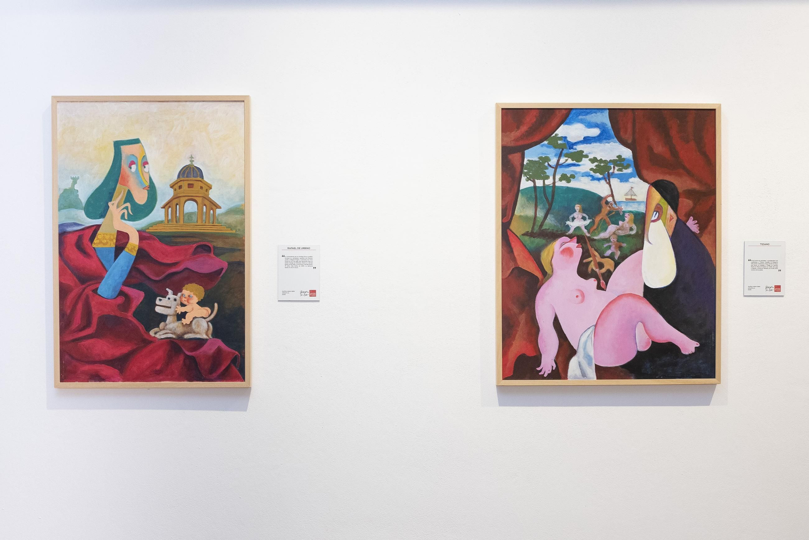 Fotos de la exposición permanente de Andrés Vázquez de Sola en el Centro de Arte Contemporáneo de San Roque