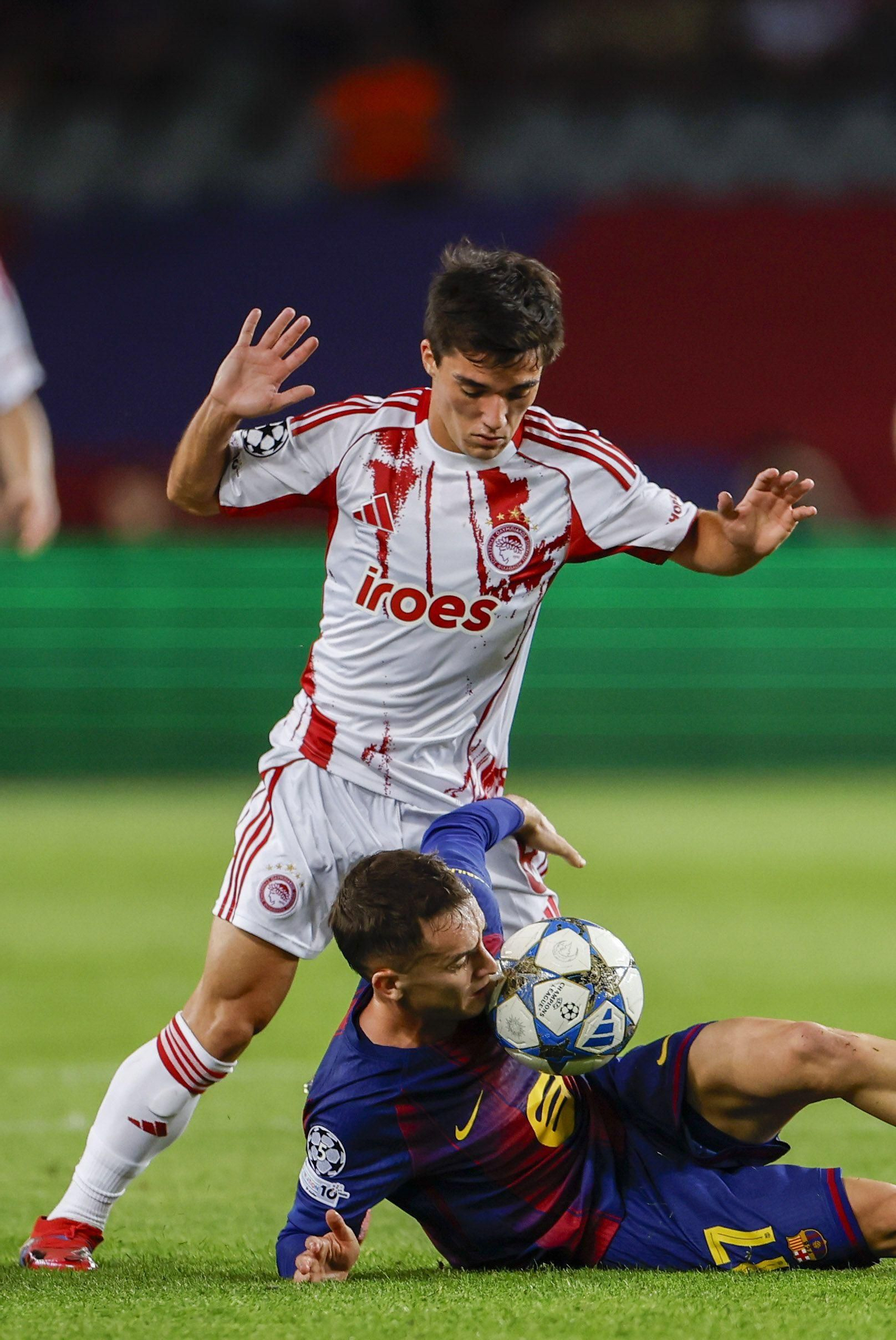 Las fotos del Barcelona-Olympiacos