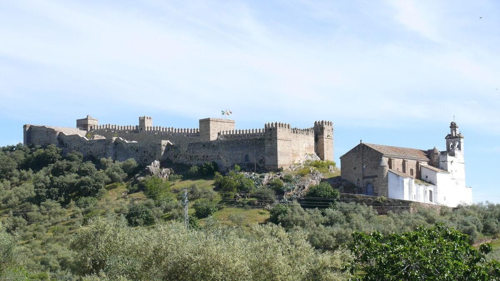 Las imágenes de la subida al Mojón en Santa Olalla