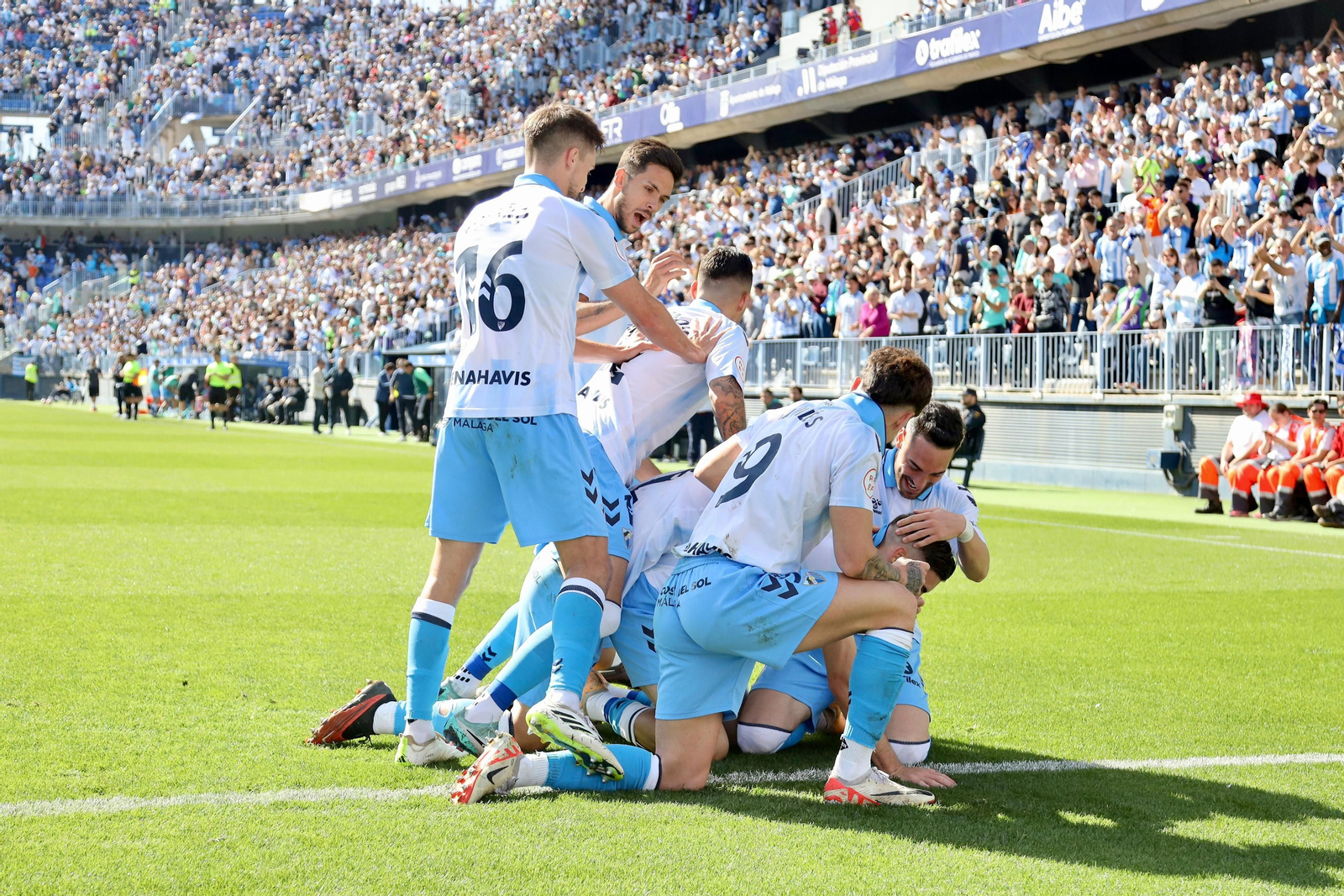 Las fotos del Málaga CF - Recreativo de Huelva