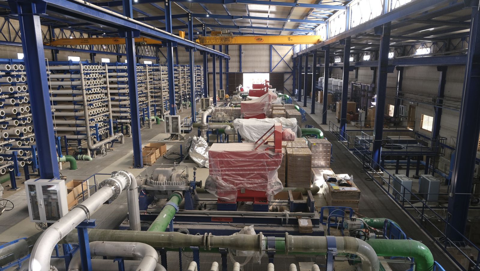 Visita a la desaladora Mar de Alborán.