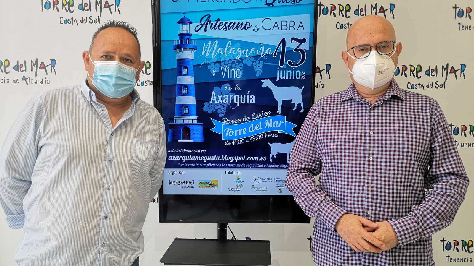 Torre del Mar acoge el domingo la novena edición del Mercado del queso de cabra malagueña y vinos de la Axarquía