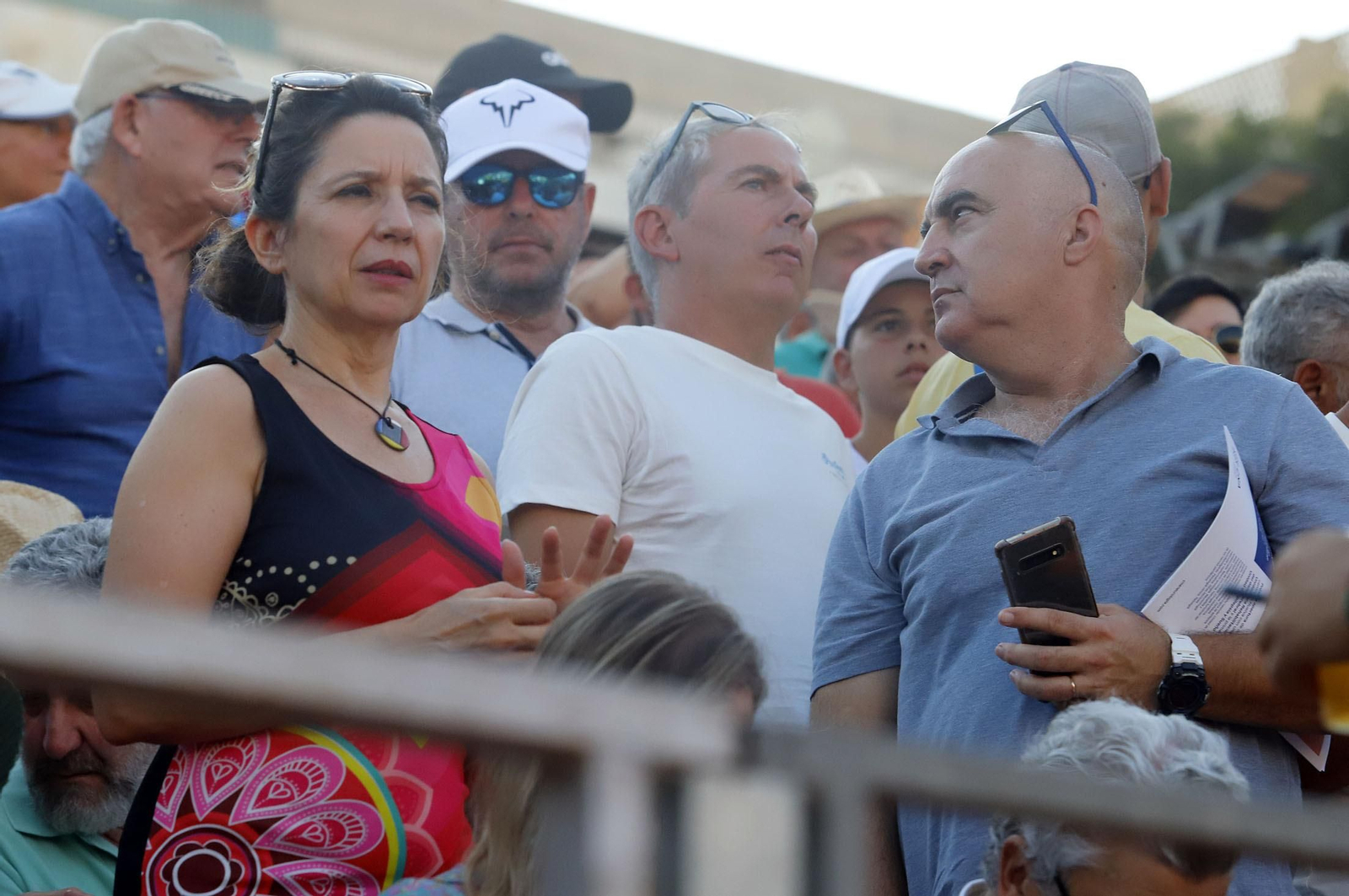 Copa del Rey de Tenis. Imágenes del gran ambiente en las semifinales