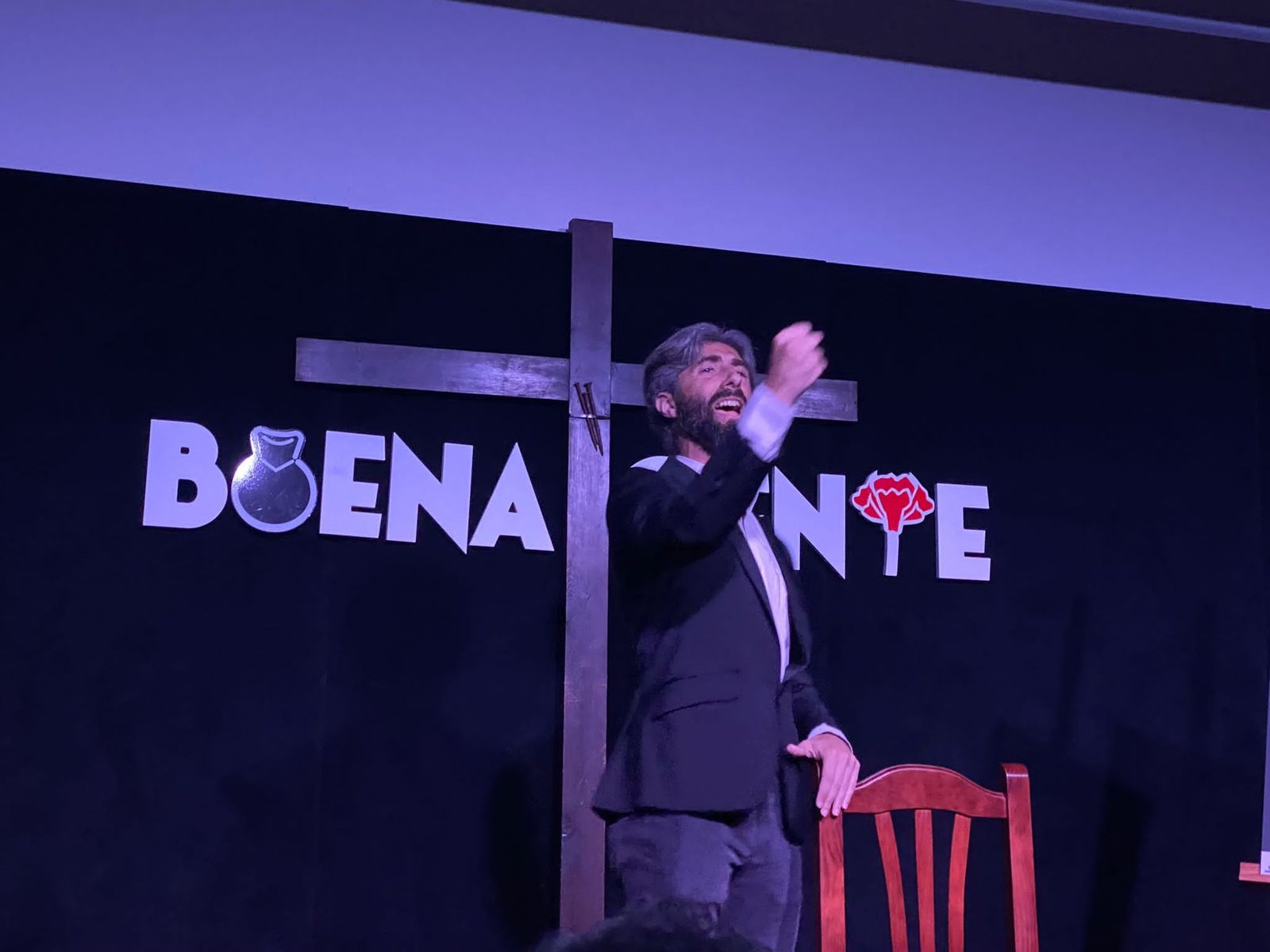 Pedro Garrido 'Niño de la Fragua', durante la semifinal.