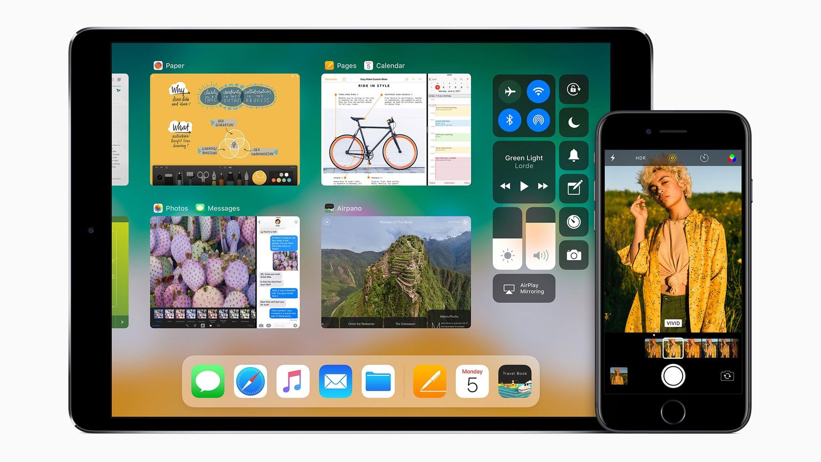 Captura de pantalla de iOS 11