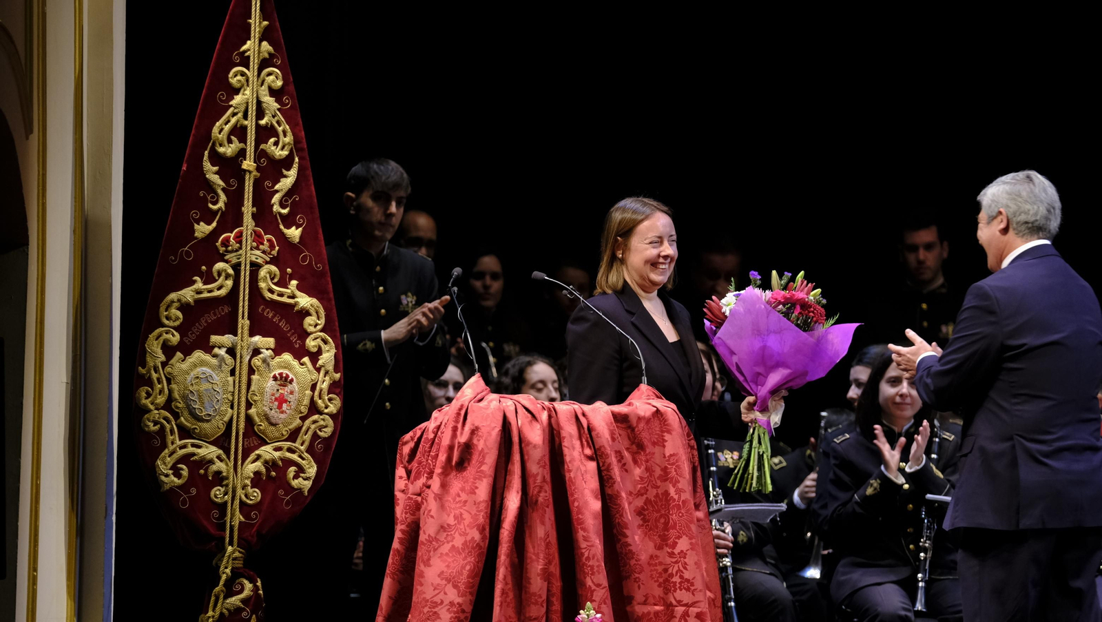 Raquel Criado pregona la Semana Santa Almería 2024, en imágenes