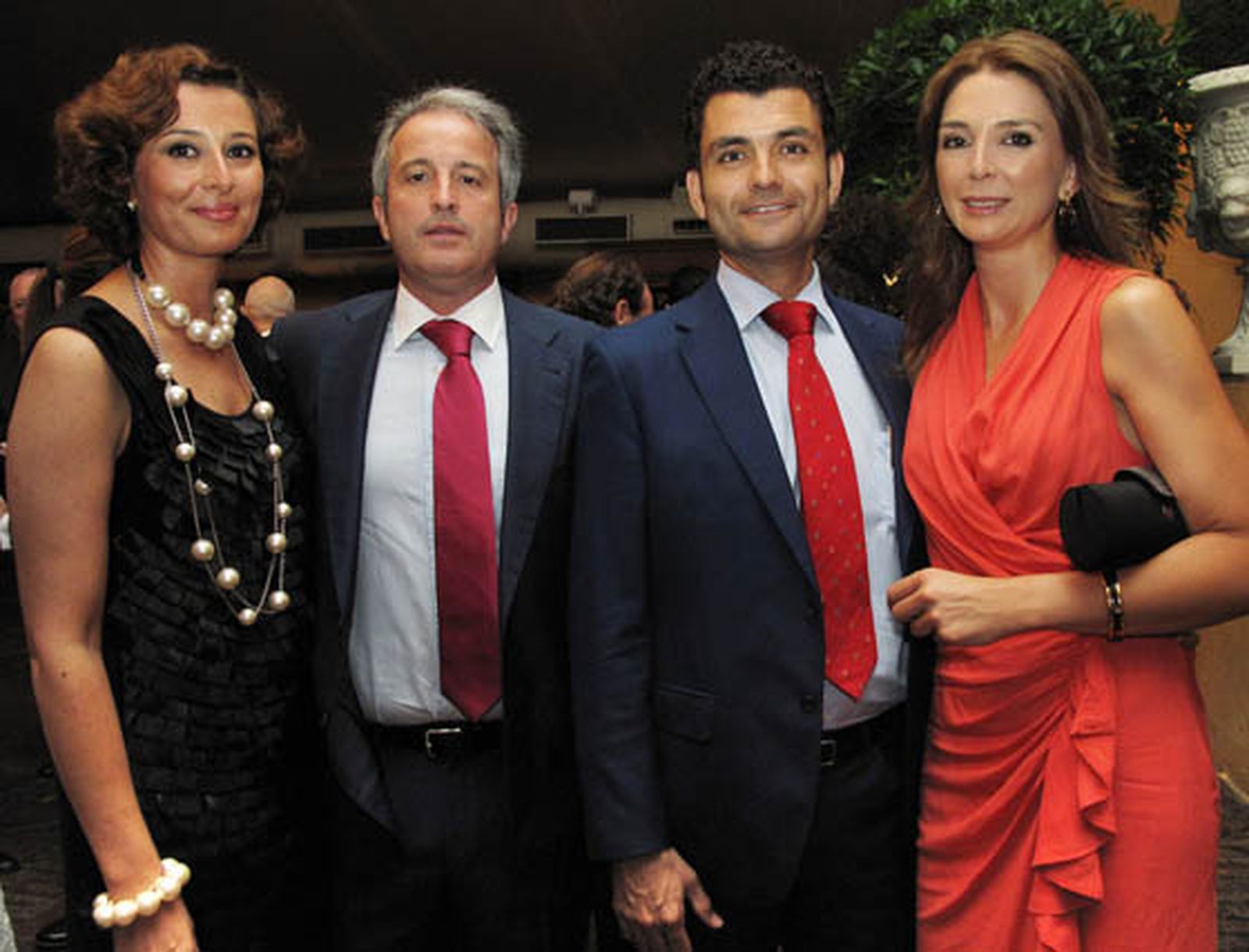María Luisa Martinez Gil; Miguel Ángel Merino, Luis Jurado y Ángeles Flores.

Foto: Victoria Ramírez