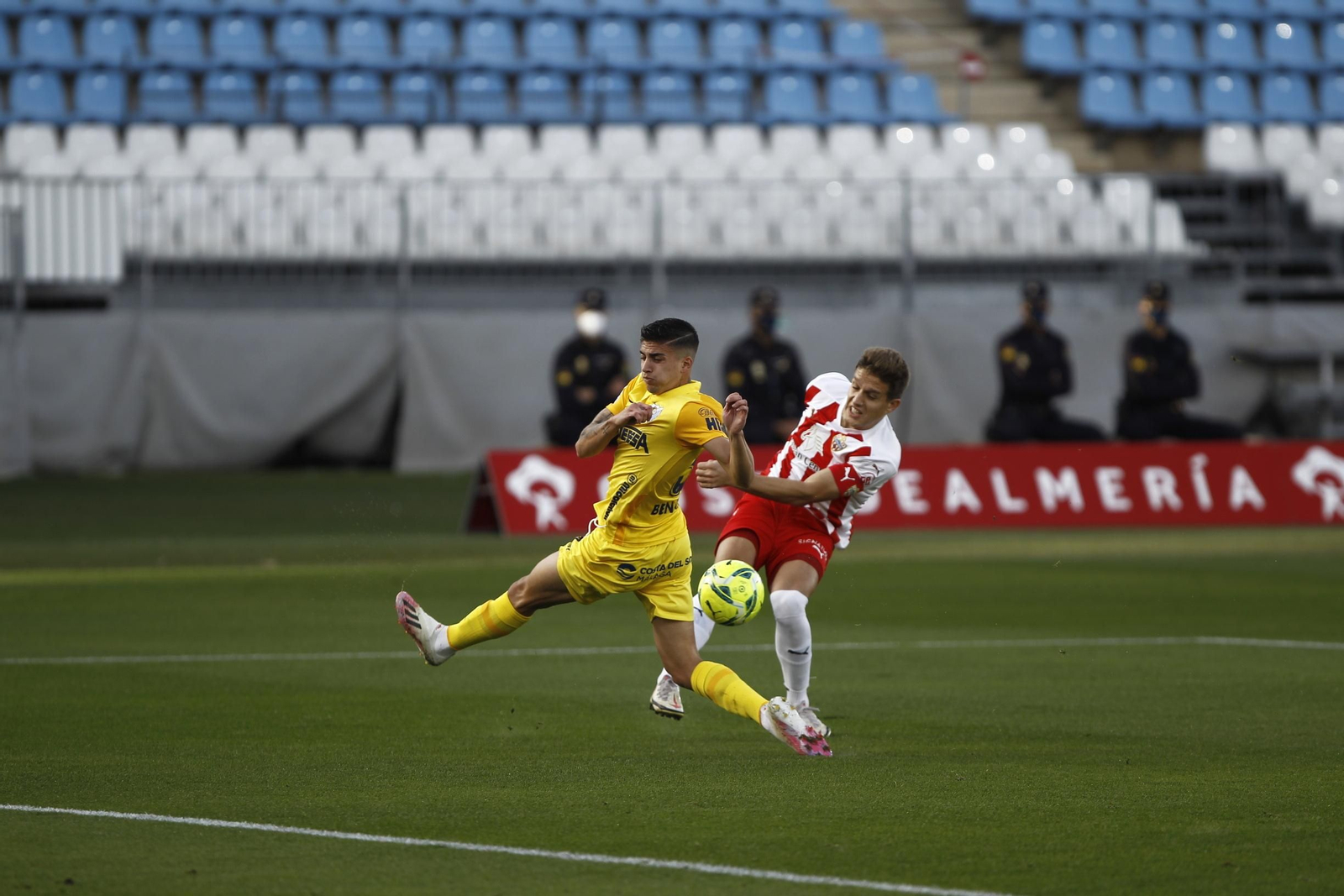 LAs fotos del Almería - Málaga