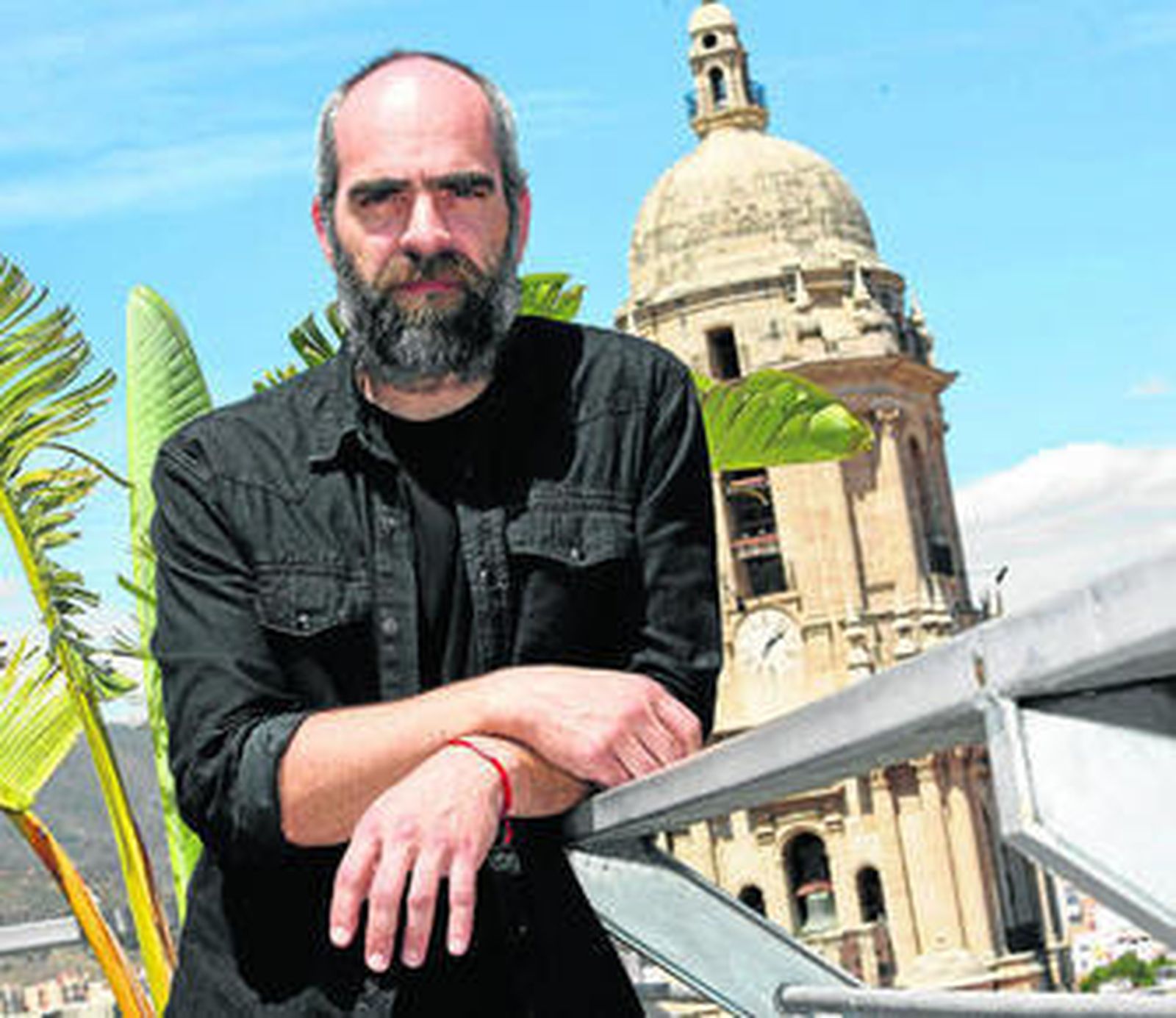 Luis Tosar (Lugo, 1971), ayer, en Málaga.