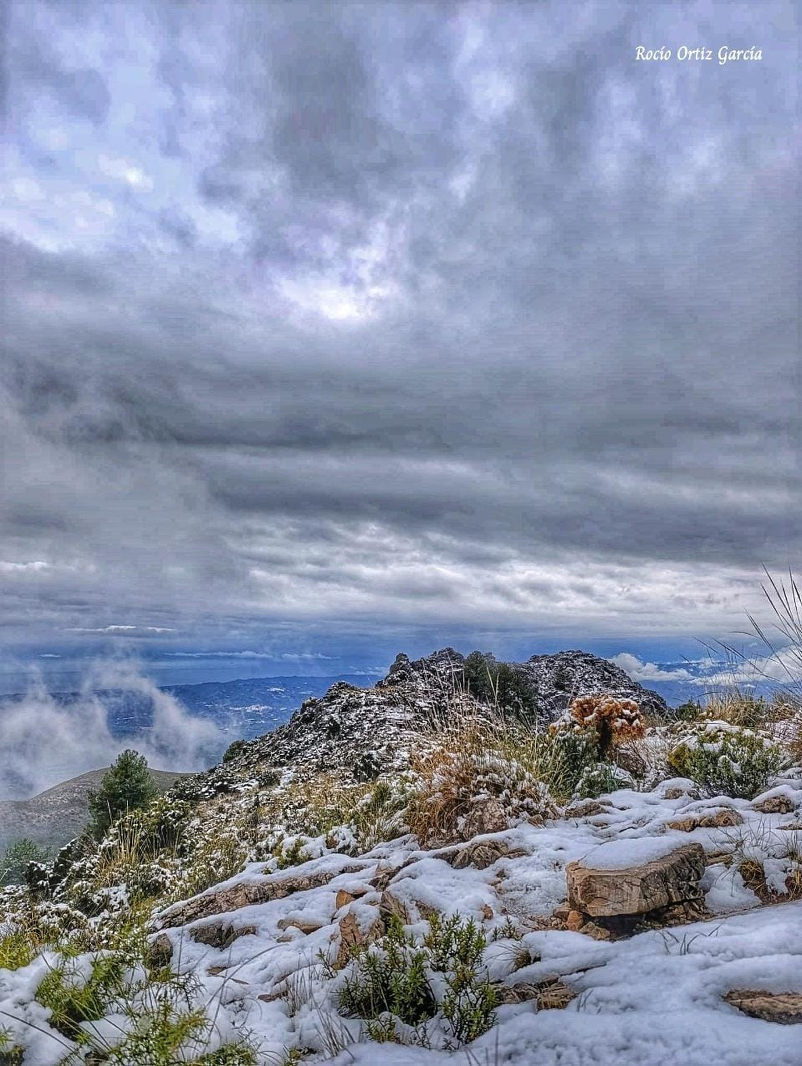 Así amanece La Maroma, el punto más alto de Málaga