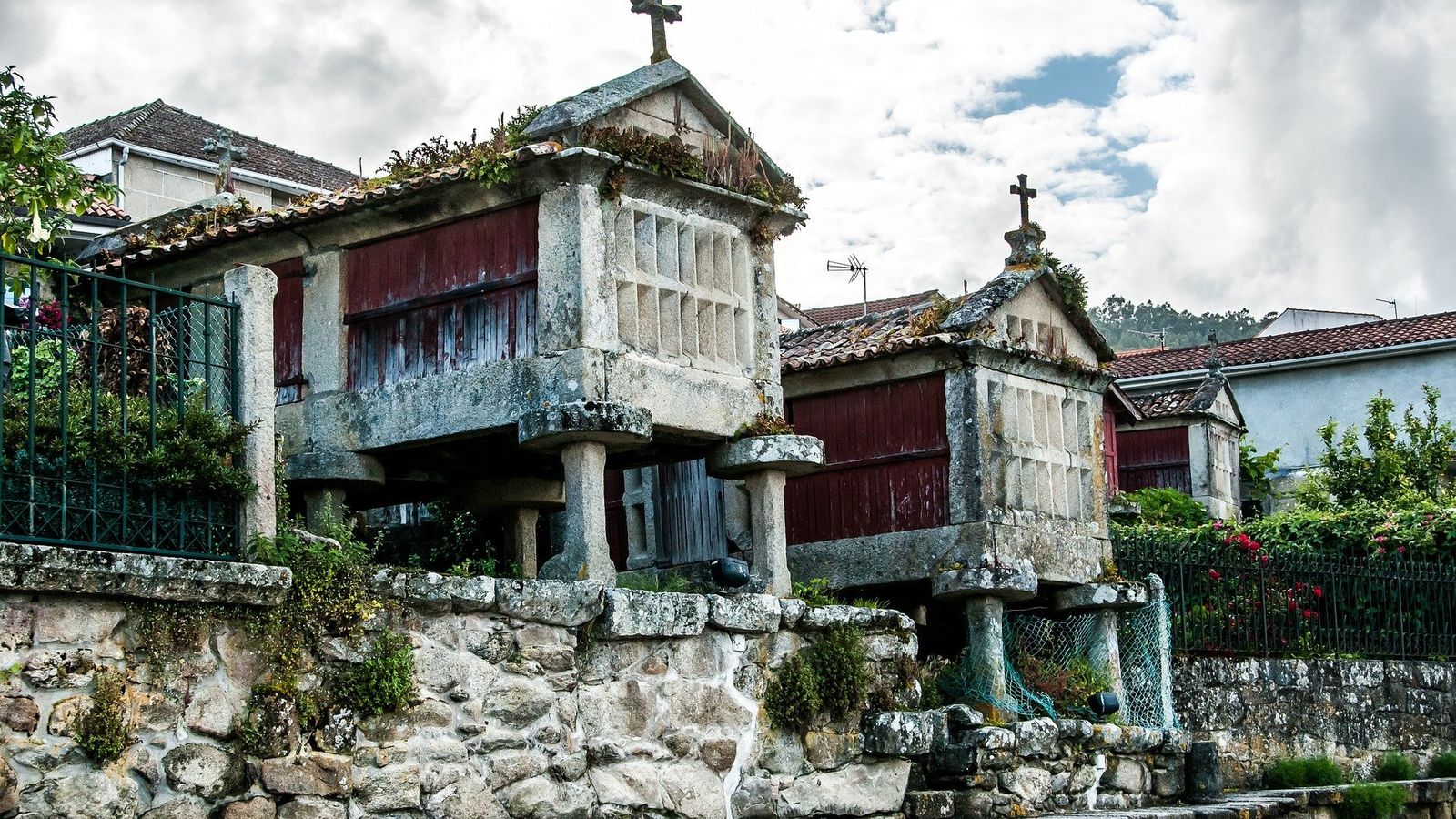 Hórreos de Combarro.