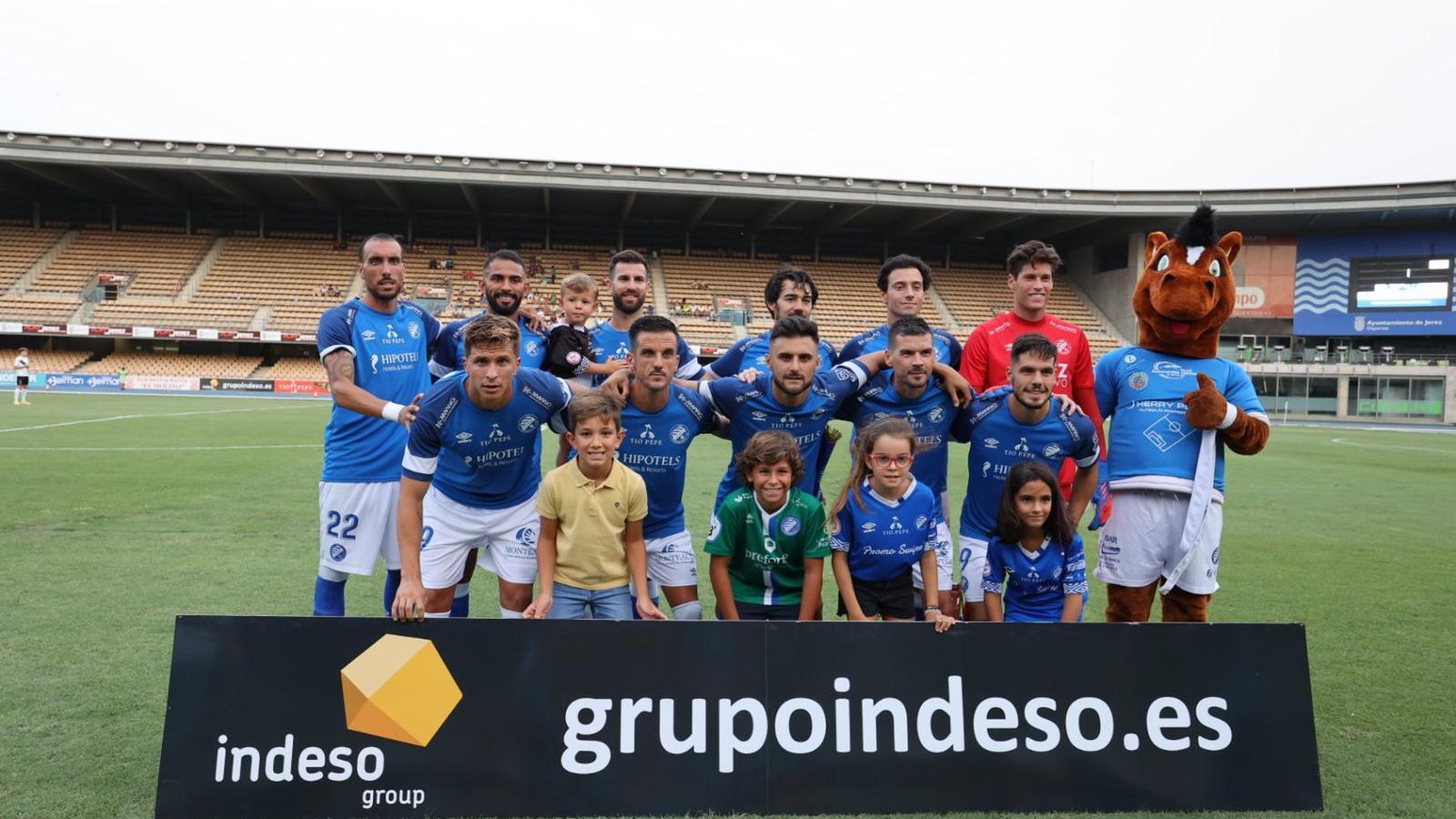 Once inicial que presentó el Xerez DFC ante el Córdoba en Chapín.