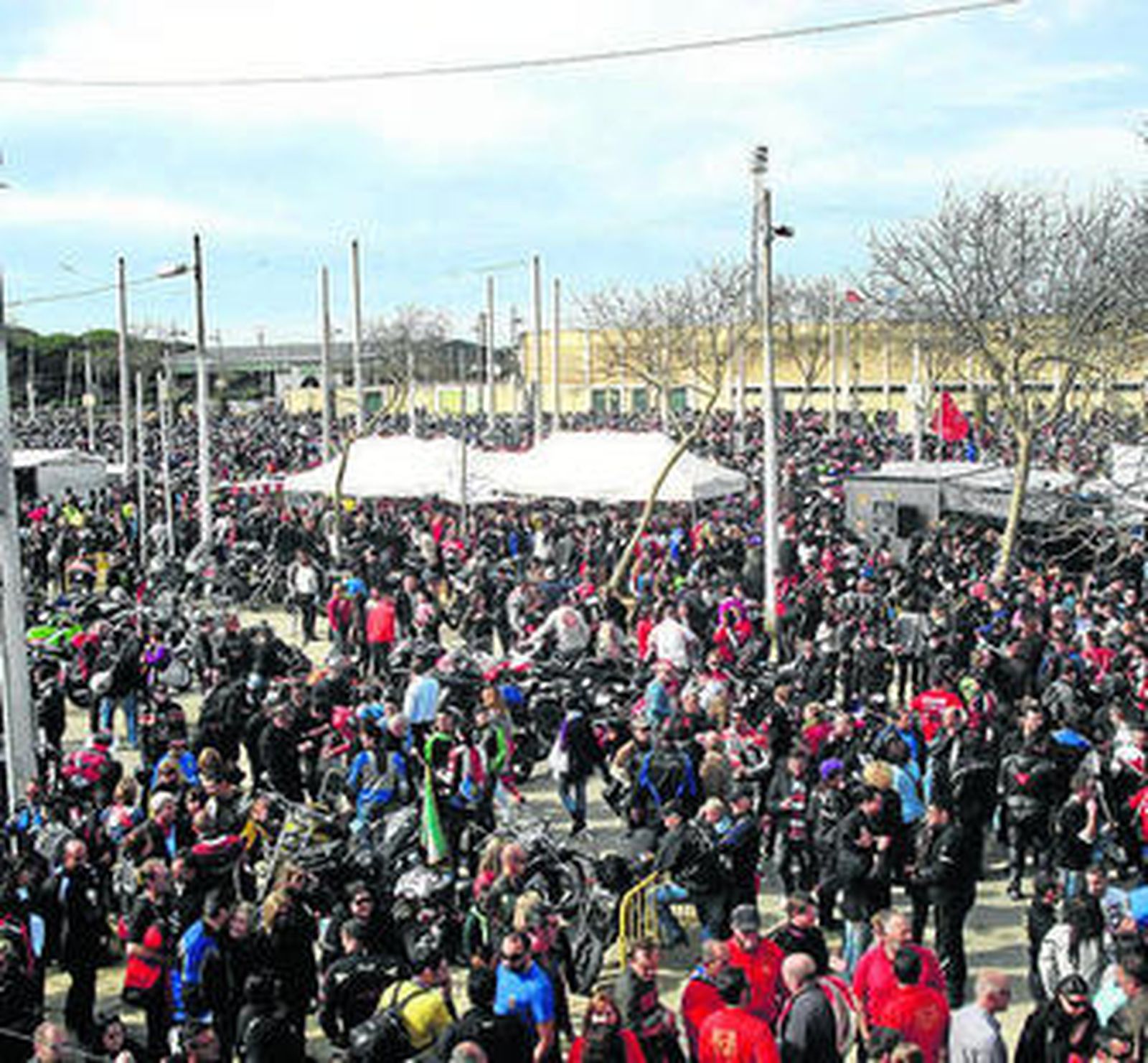 Imagen de una edición anterior de este evento motero en la localidad.