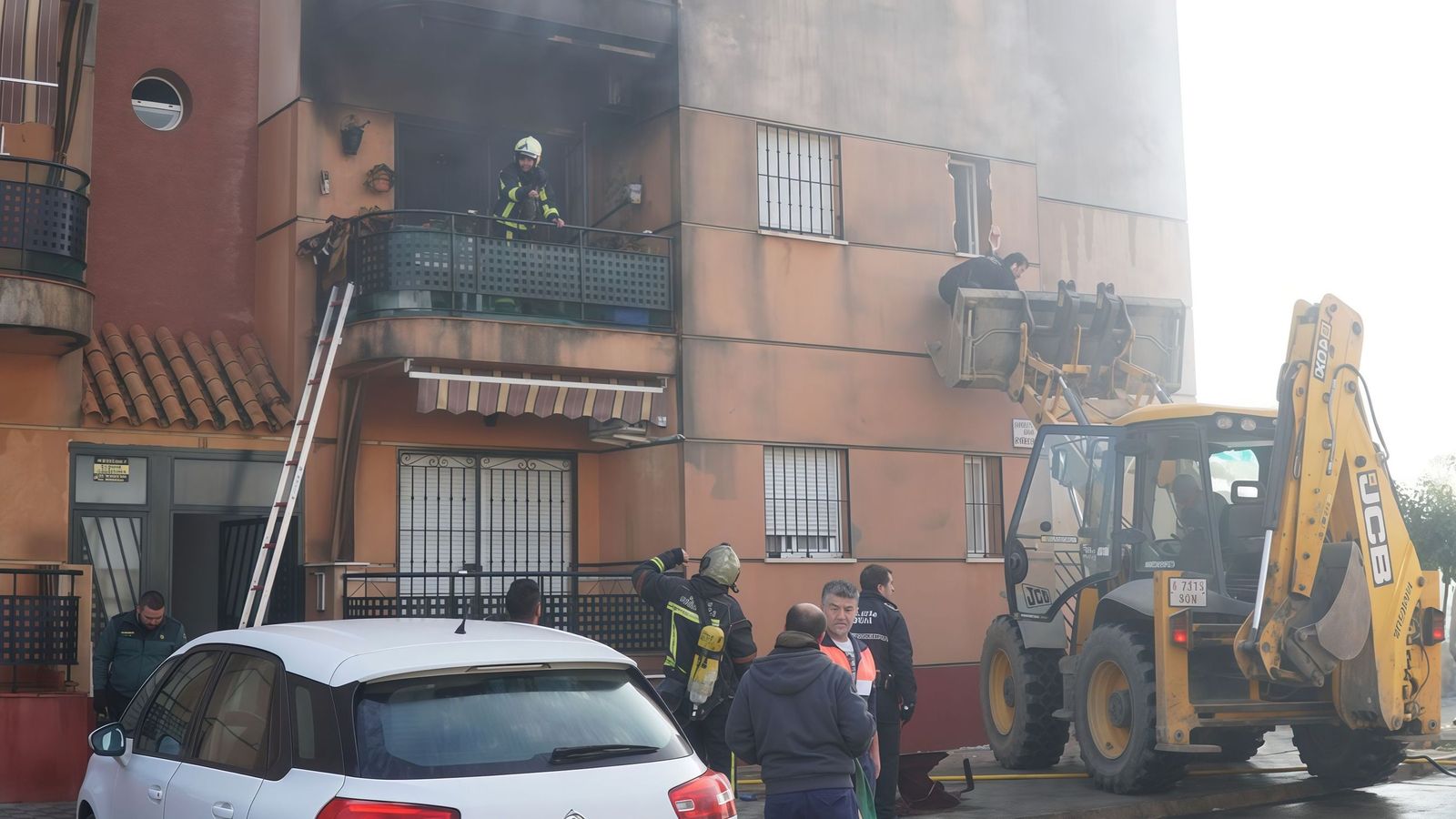 El incendio ocurrió en Lora del Río en 2020.