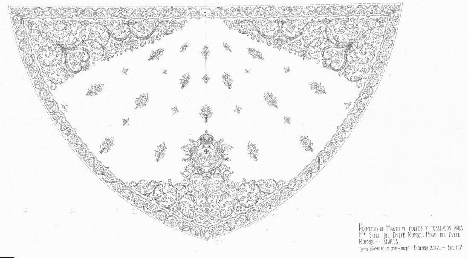 Diseño del nuevo manto