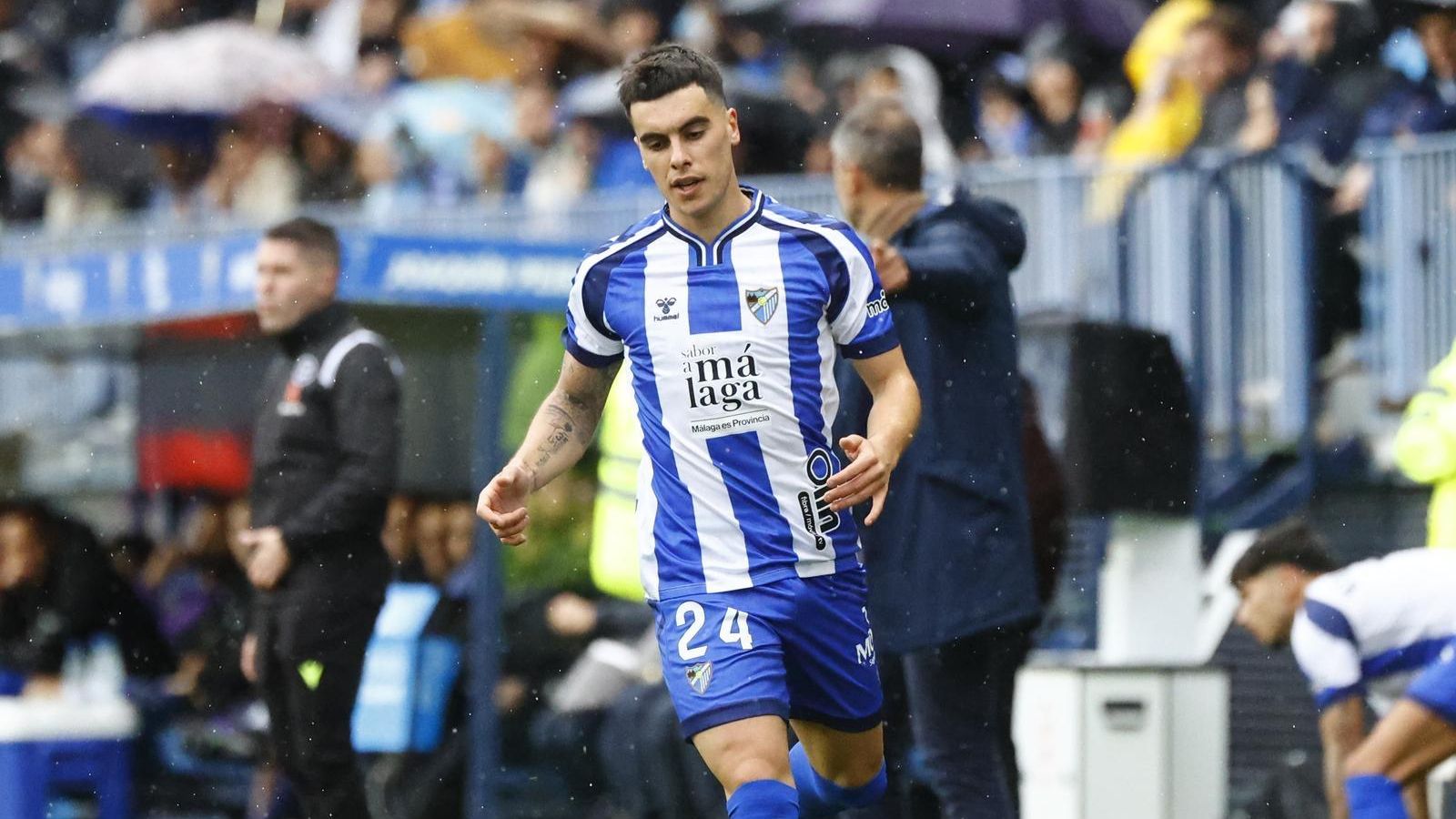 El Málaga CF-Cádiz, en fotos