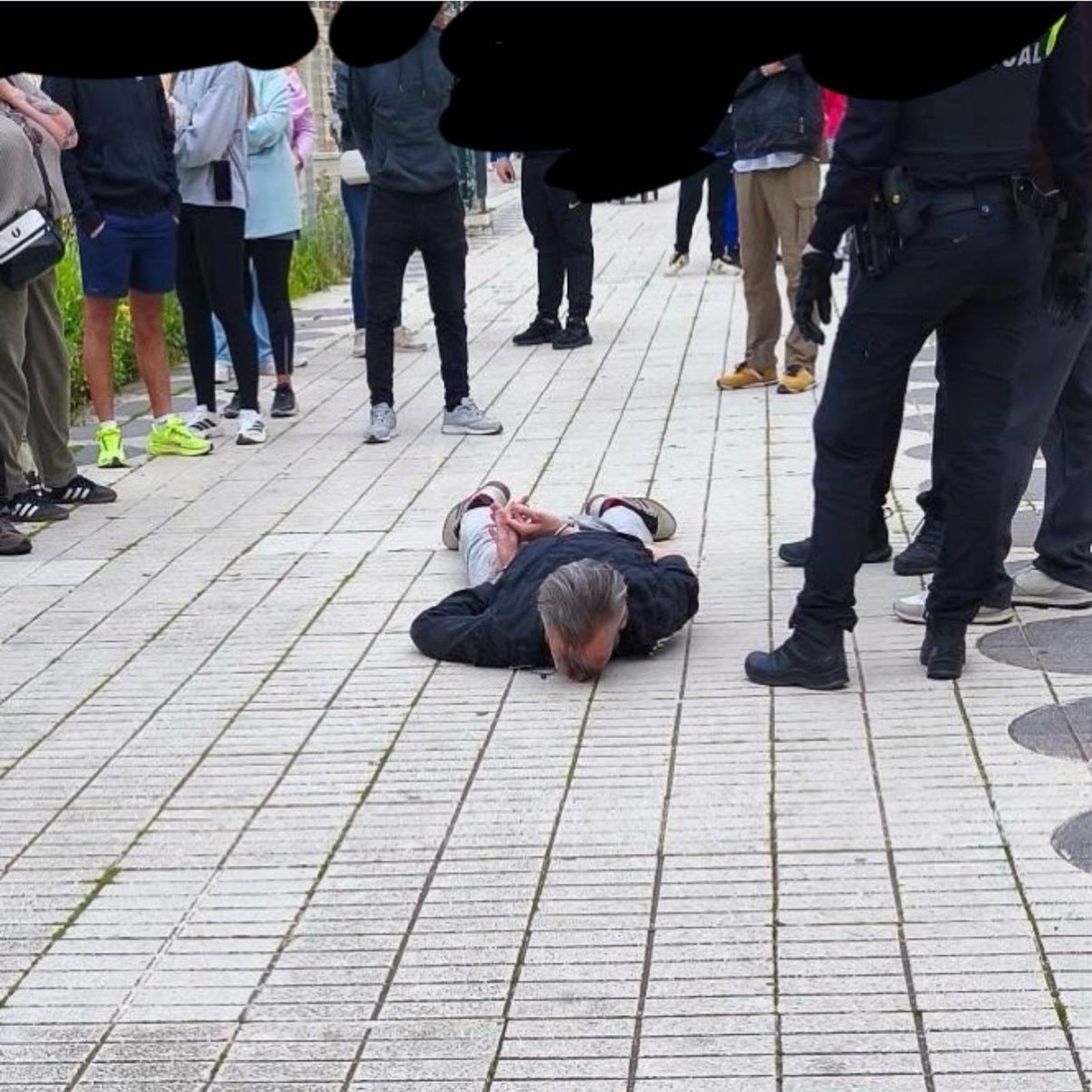 El hombre detenido en Fuengirola.