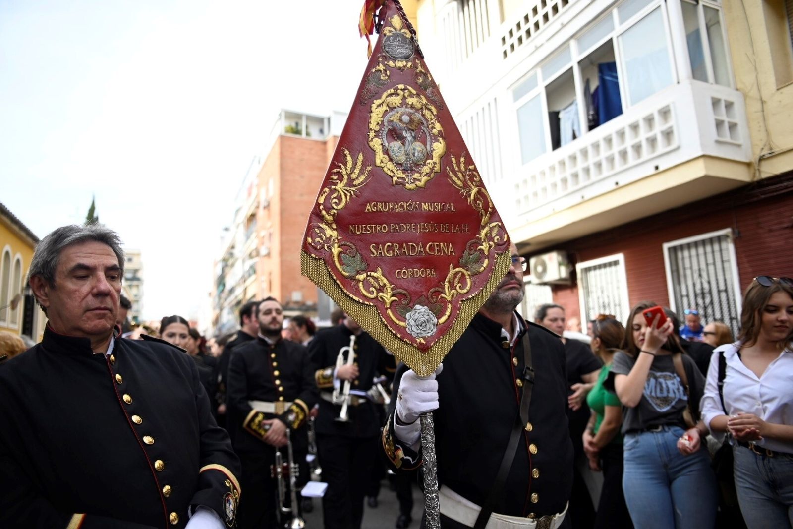 La procesión infantil del colegio Franciscanos de Córdoba, en imágenes