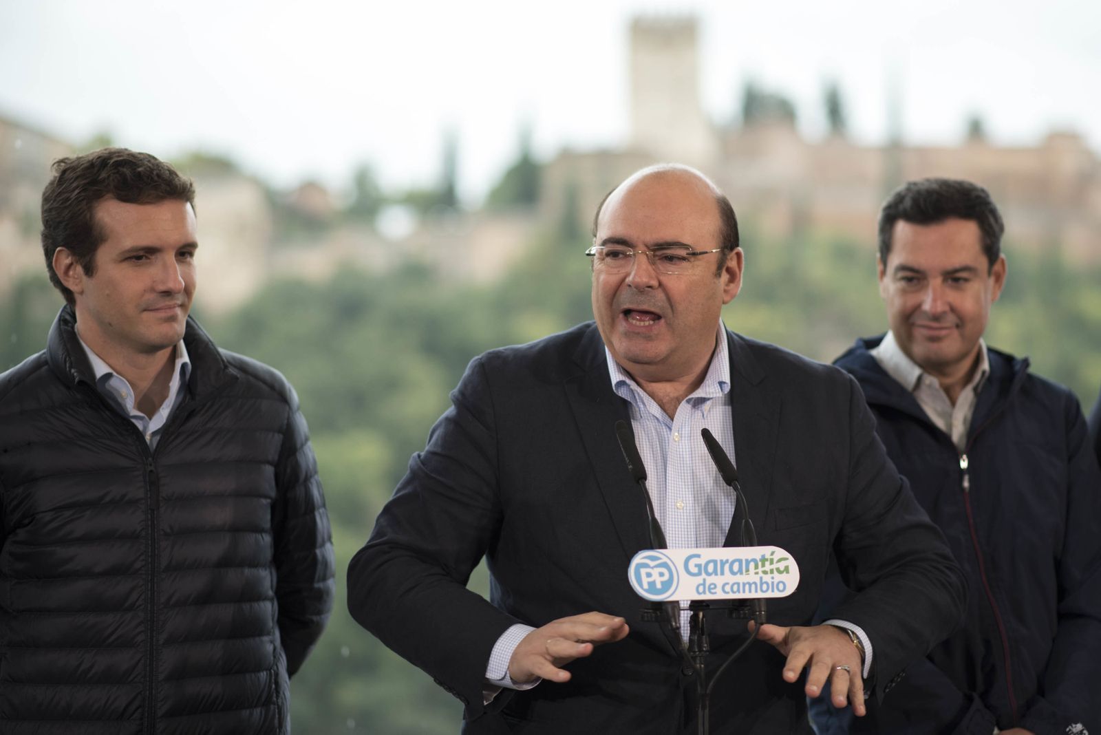 Presentación de los candidatos del PP en Granada
