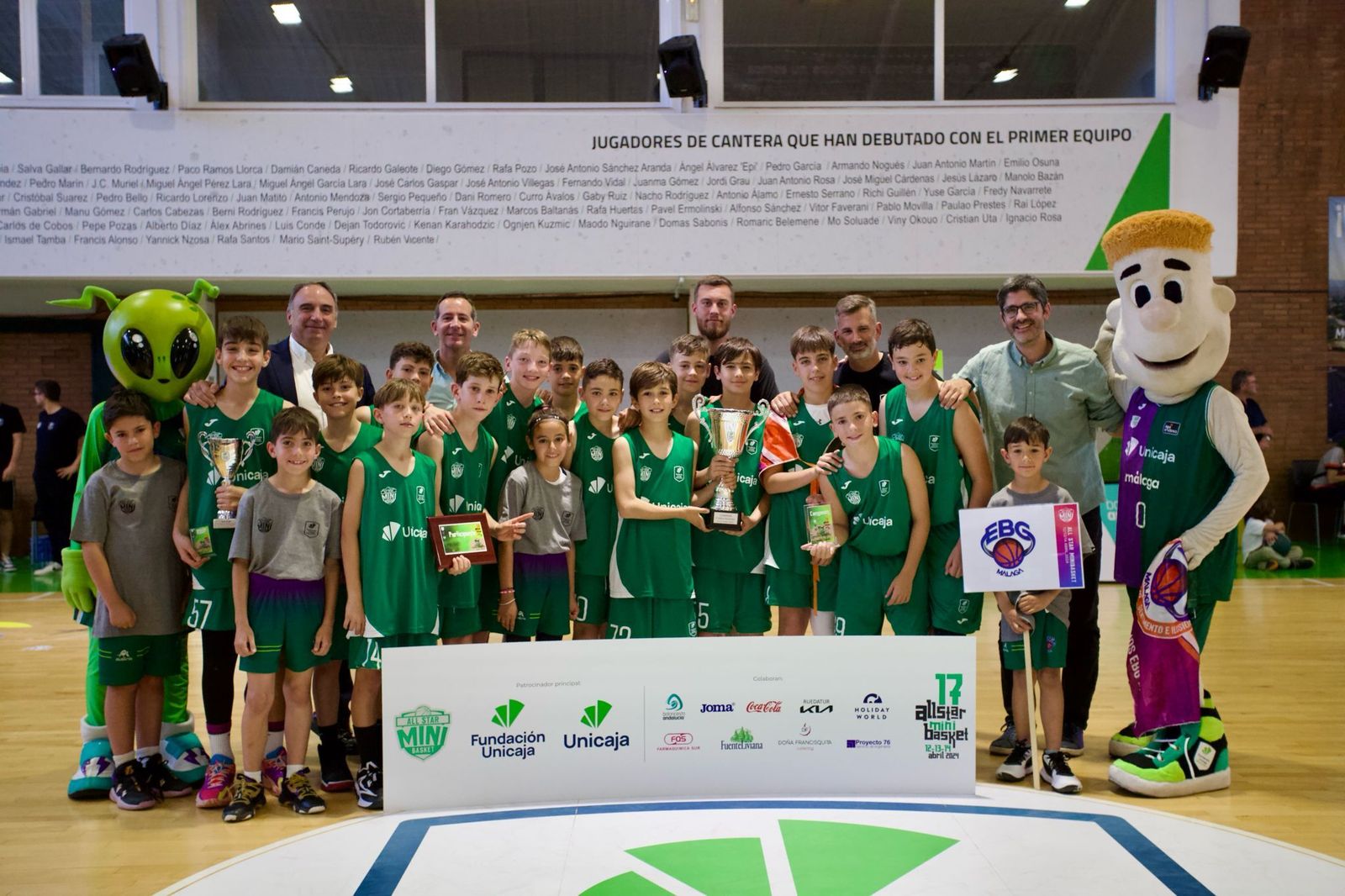 El EBG Málaga conquista el All-Star Minibásket masculino.