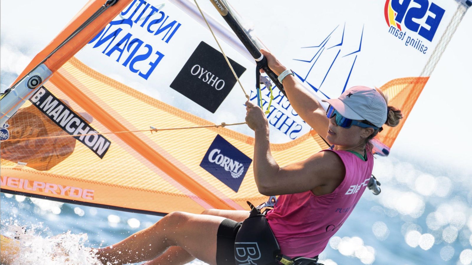 Blanca Manchón, en el último Campeonato de Europa disputado en el Algarve.