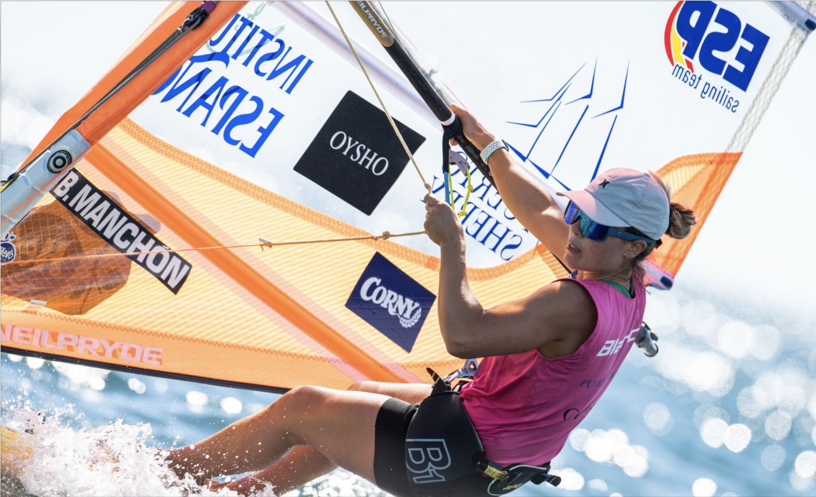 Blanca Manchón, en el último Campeonato de Europa disputado en el Algarve.
