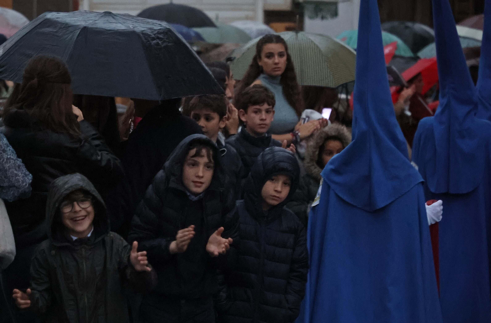 Fotos del Domingo de Ramos en Algeciras: La Borriquita y Oración en el Huerto