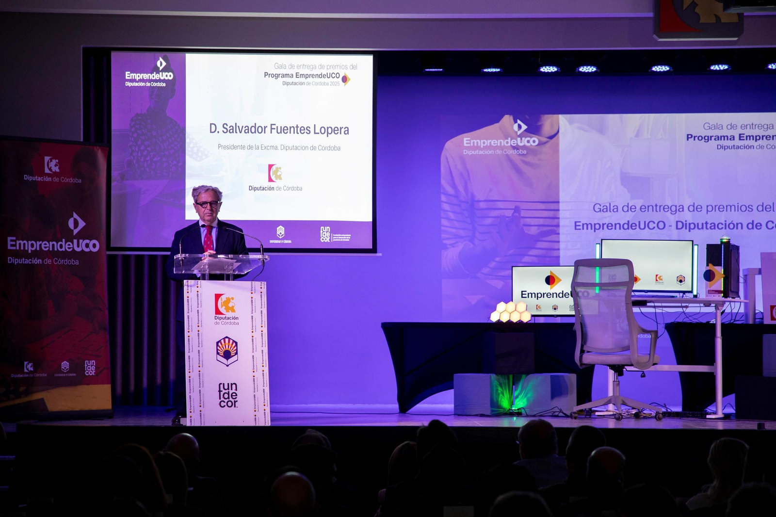 La entrega de los premios EmprendeUCO, en imágenes