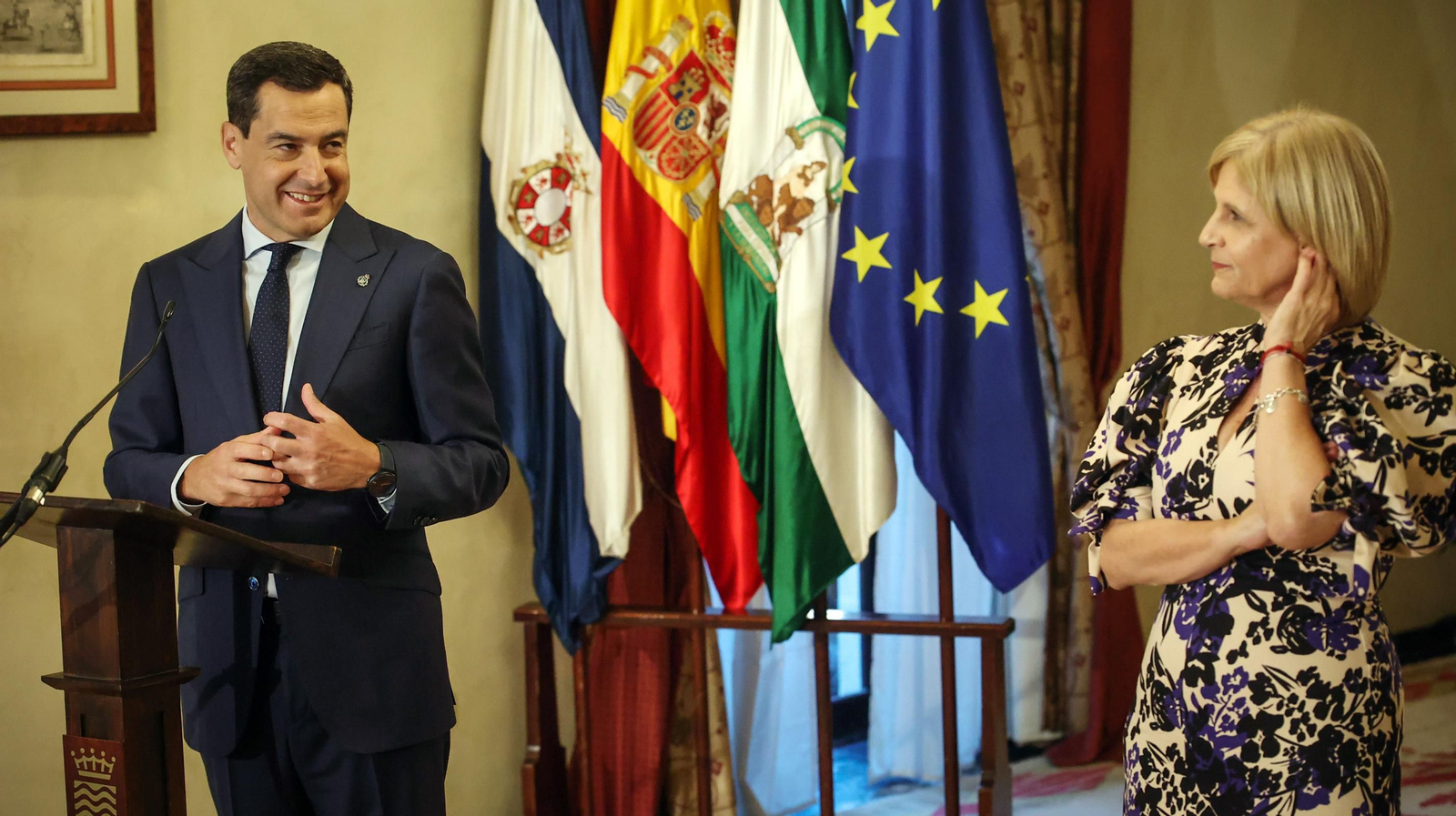 Segunda visita oficial de Juanma Moreno al Ayuntamiento de Jerez Segunda visita oficial de Juanma Moreno a Jerez