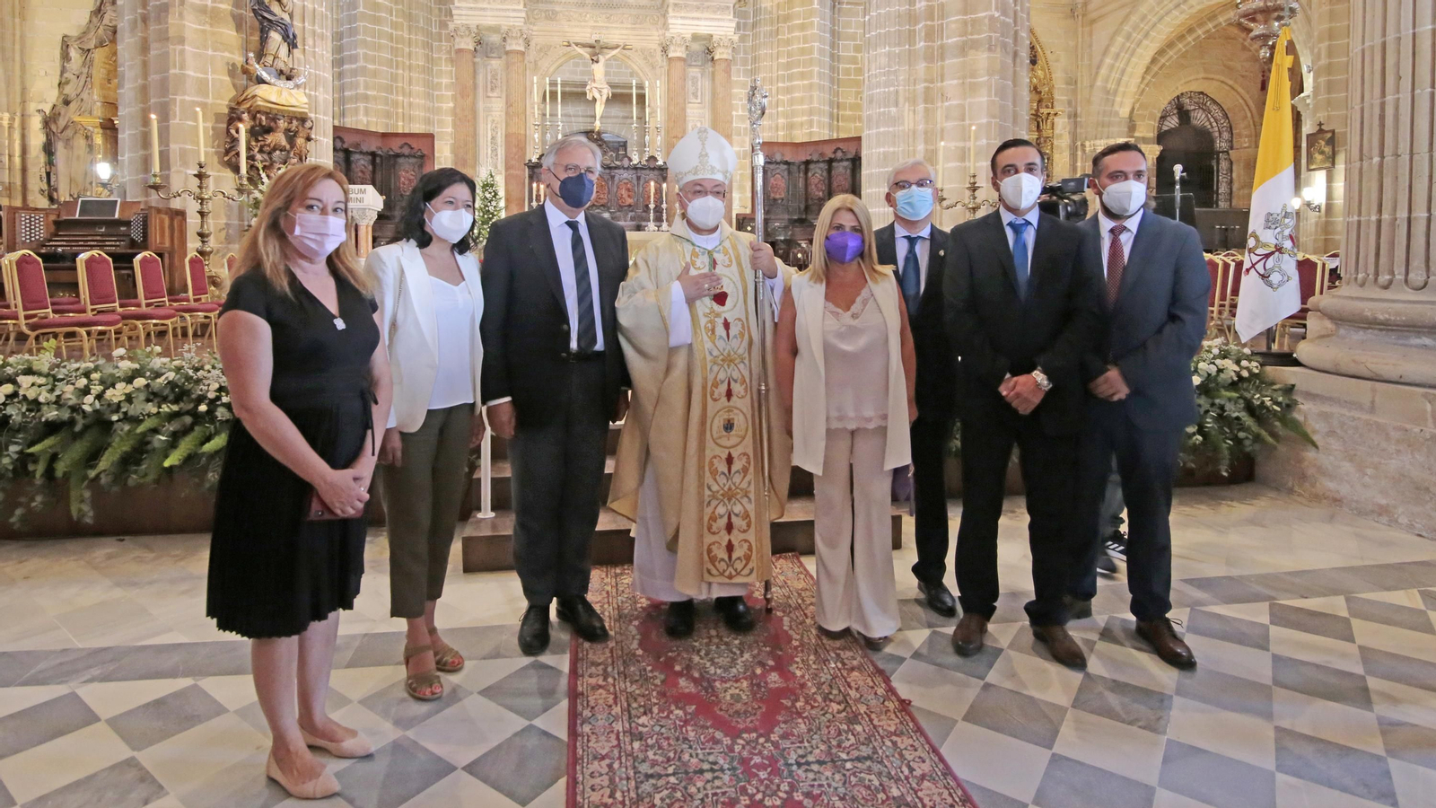 Imágenes de la toma de posesión del obispo de Asidonia Jerez