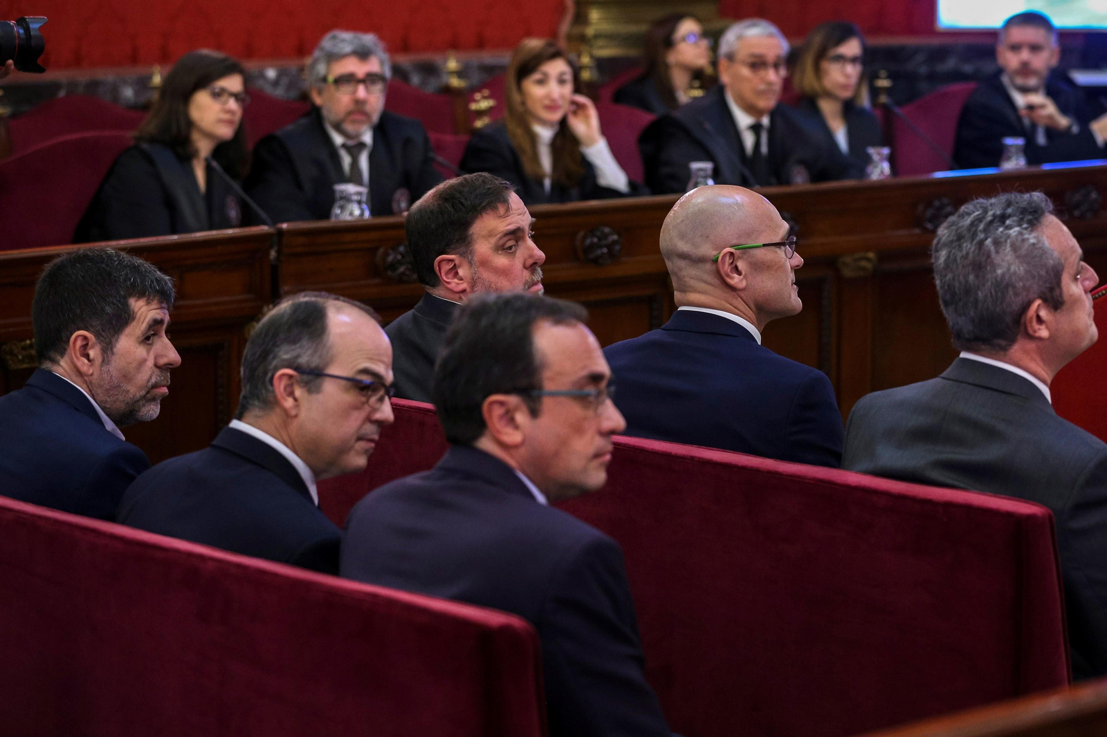Las imágenes del juicio del 'procés'