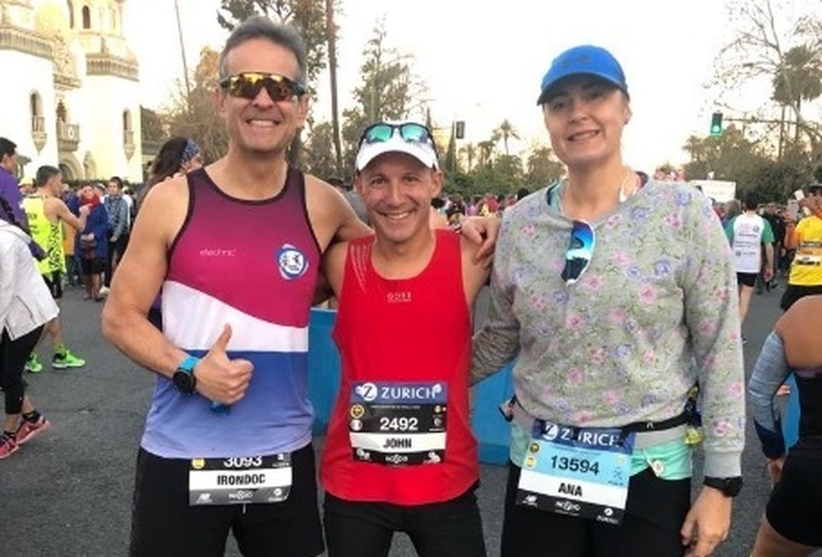 Antonio Ríos en la cita de Sevilla.