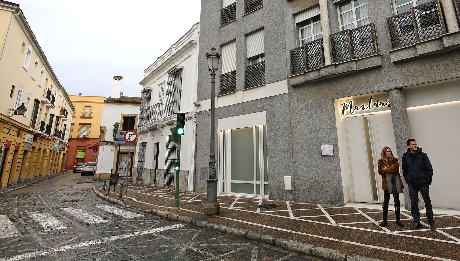 Mantúa, en primer término, y ‘Lú, Cocina y Alma’, al fondo. Dos estrellas Michelin en apenas unos metros.