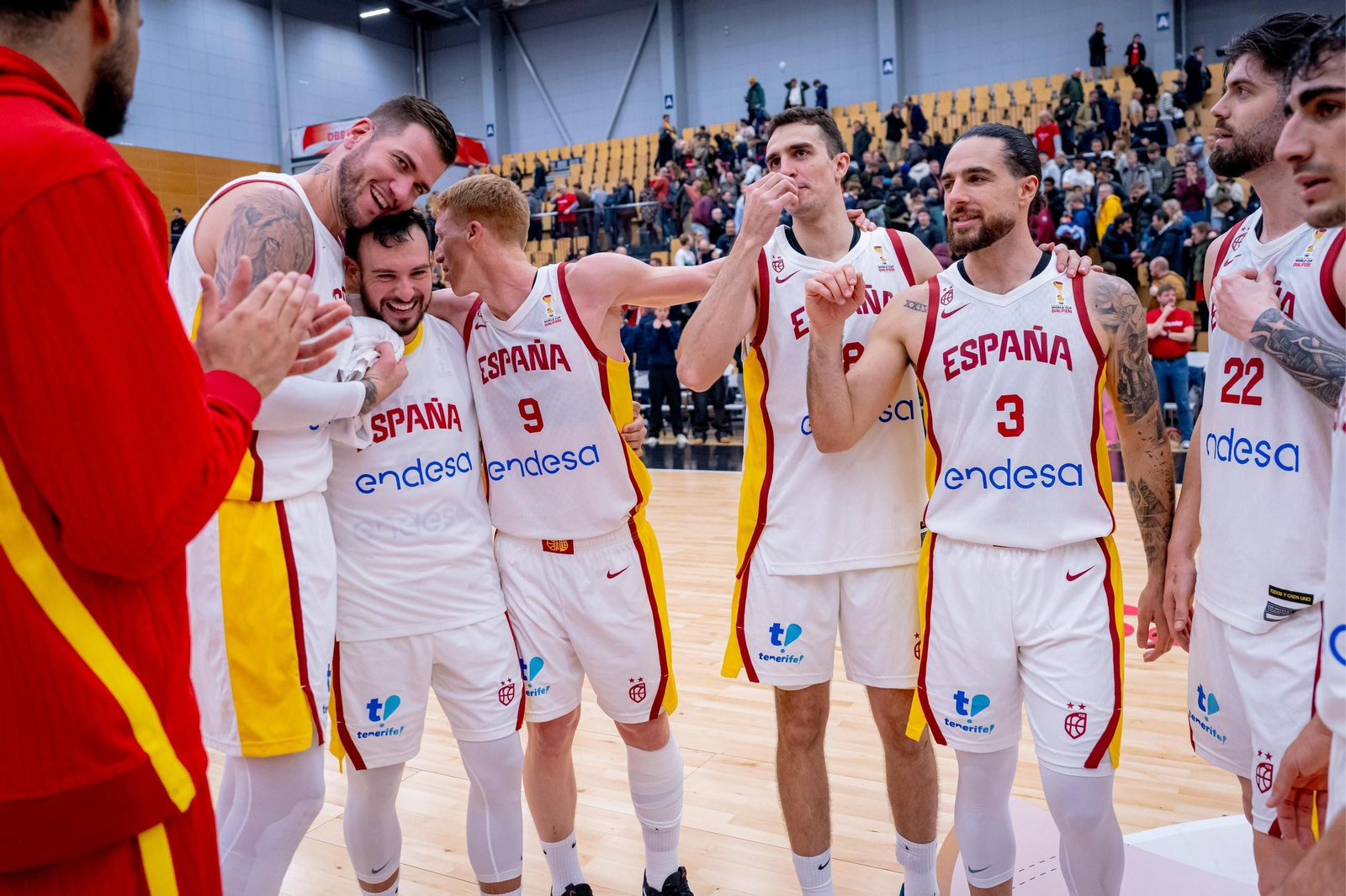 Las mejores fotos del Dinamarca-España de baloncesto