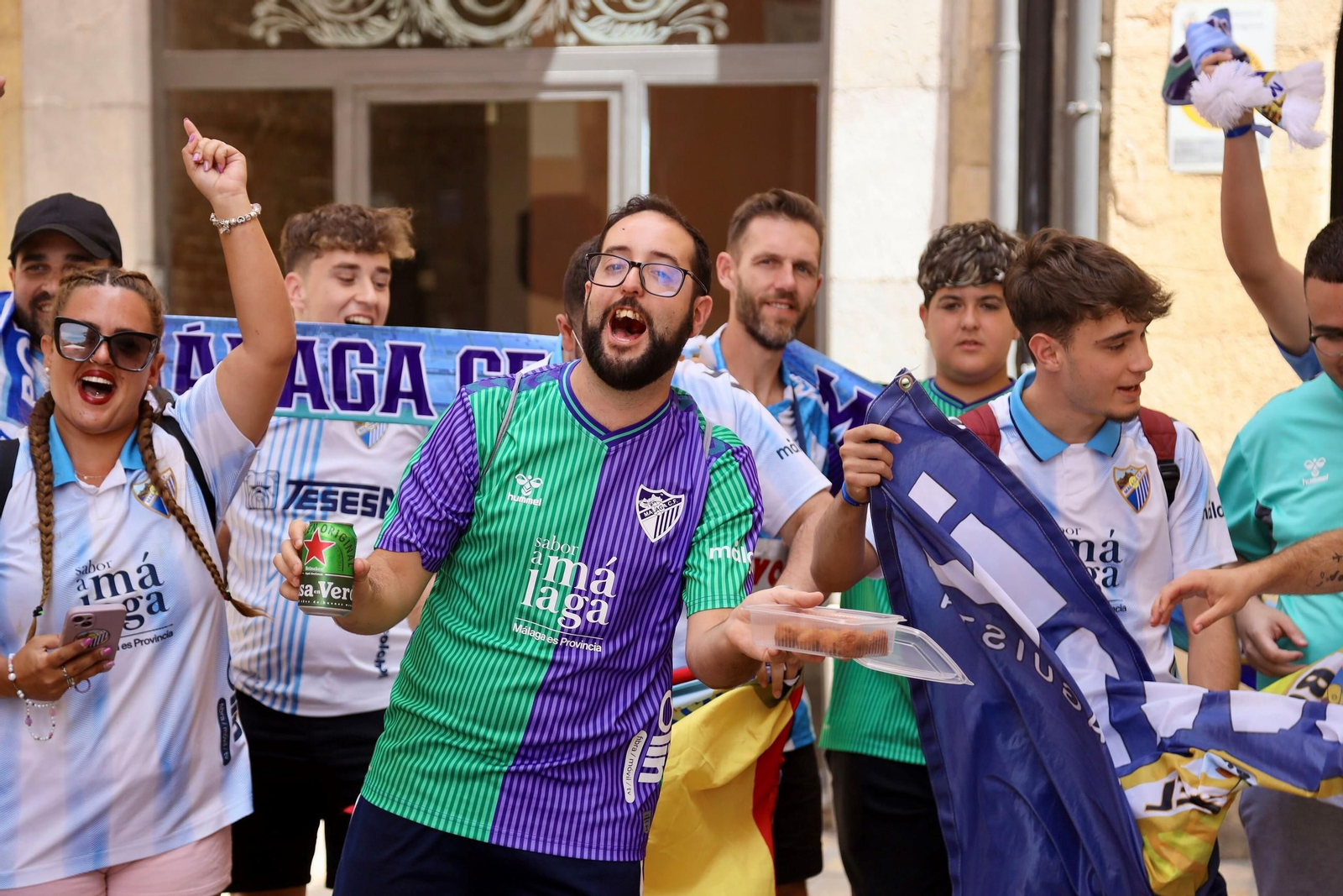 Así fue la locura del ascenso del Málaga CF en Tarragona