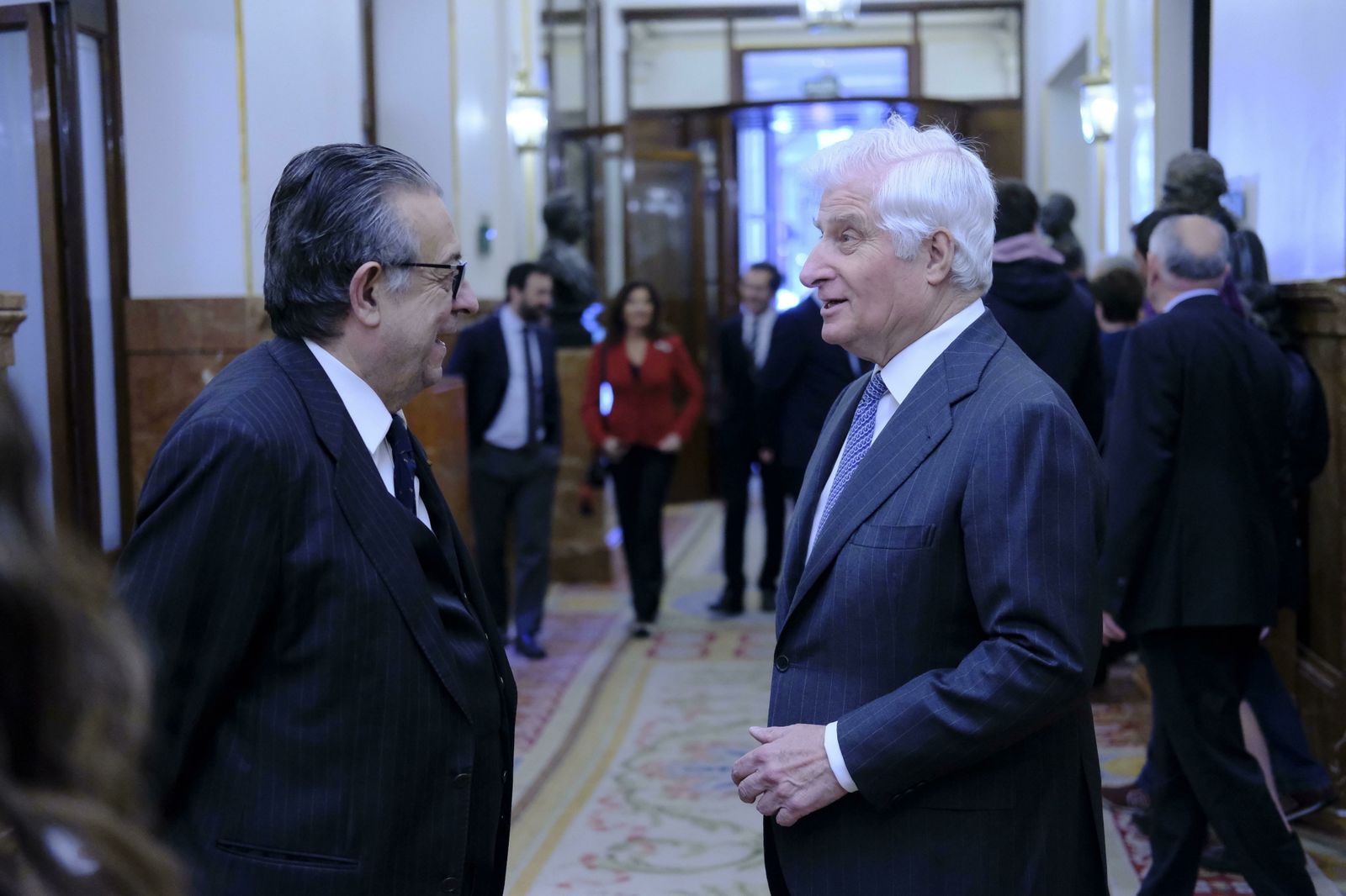 Las imágenes del homenaje a Pérez Llorca en el Congreso