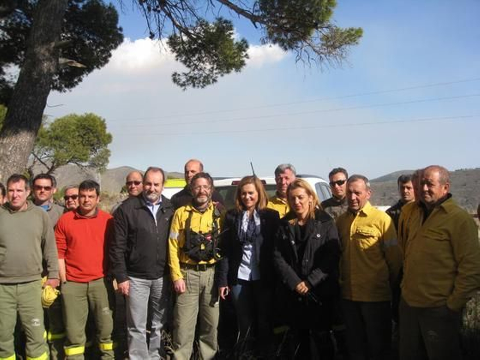 Las imágenes del incendio de Alhama