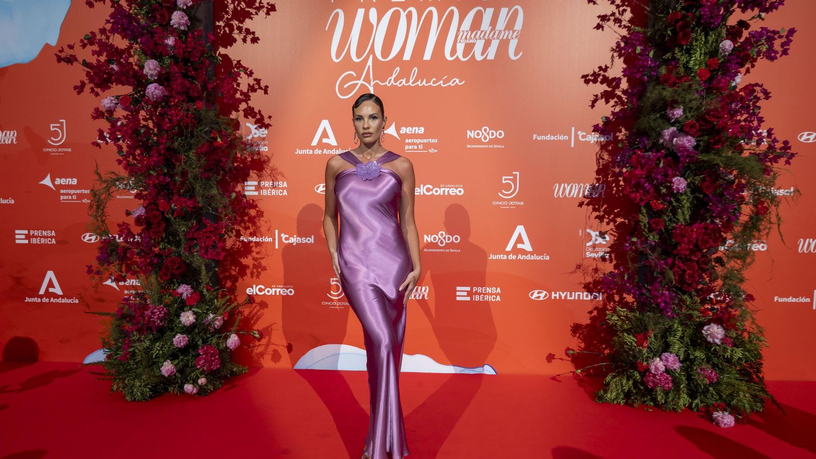 Jessica Bueno en los Premios Woman en Sevilla.